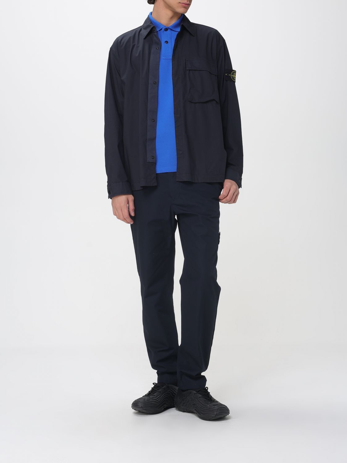 Stone Island Stone Island Jacket Men Navy Size US XL / EU 56 / 4 - 2 Thumbnail