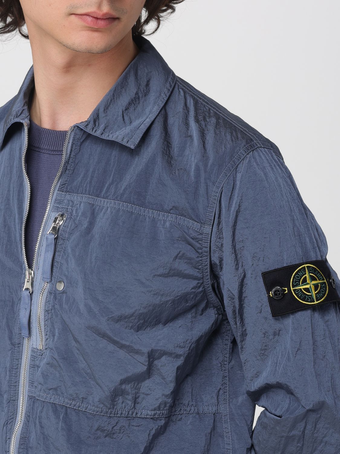 Stone Island Stone Island Jacket Men Blue Size US L / EU 52-54 / 3 - 4 Thumbnail