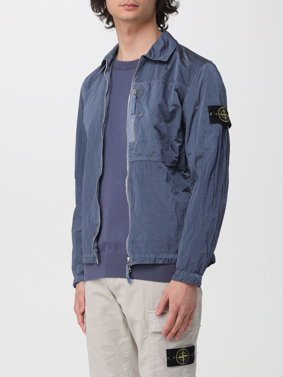 Stone Island Stone Island Jacket Men Blue Size US S / EU 44-46 / 1 - 3 Thumbnail