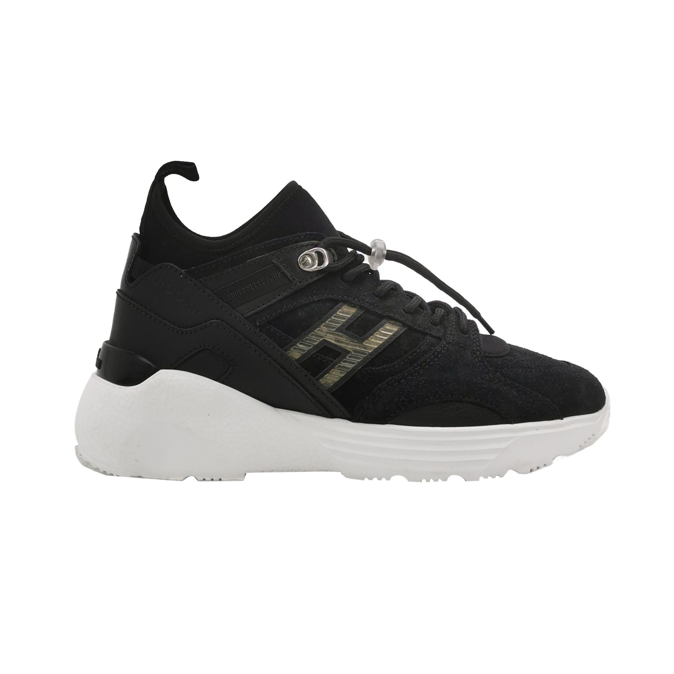 Hogan Hogan Black Suede Low-Top Sneakers EU 39 Size US 6 / EU 39 - 2 Thumbnail