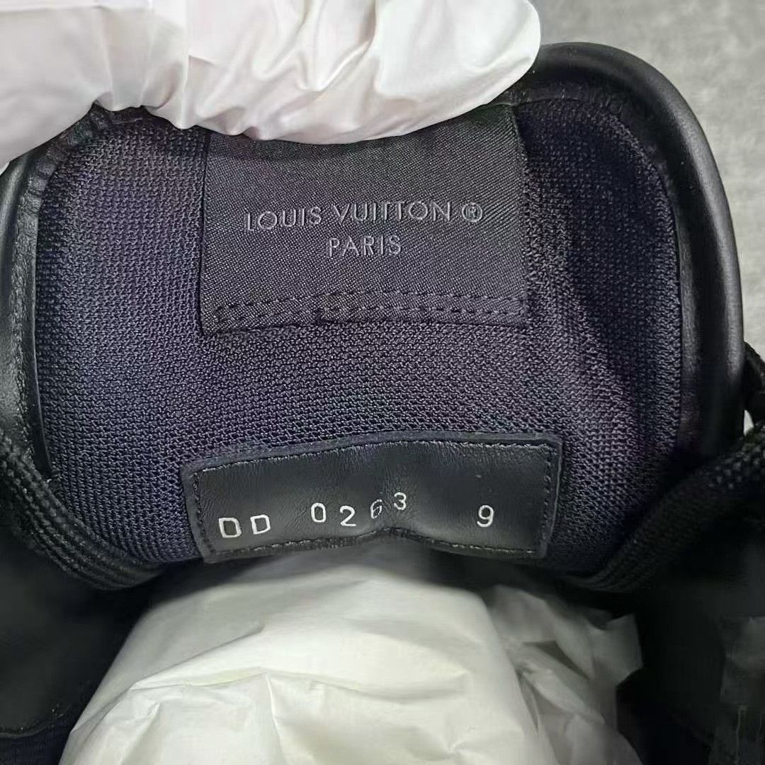 Louis Vuitton Louis Vuitton Casual Black Lowtop Sneakers 10 Men Size US 10 / EU 43 - 4 Thumbnail