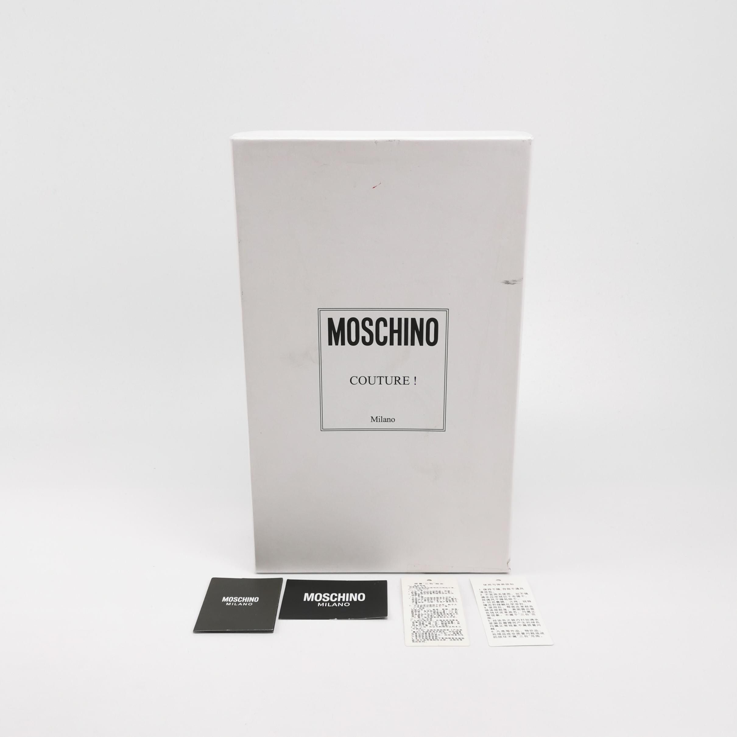 Moschino Moschino Logo Colorblock Leather Sneakers EU 40 Size US 7 / EU 40 - 7 Thumbnail