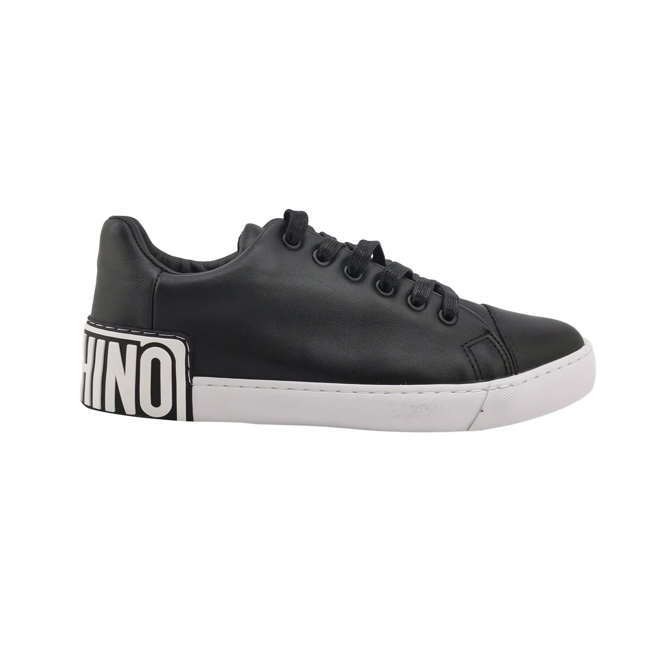 Moschino Moschino Logo Colorblock Leather Sneakers EU 40 Size US 7 / EU 40 - 2 Thumbnail