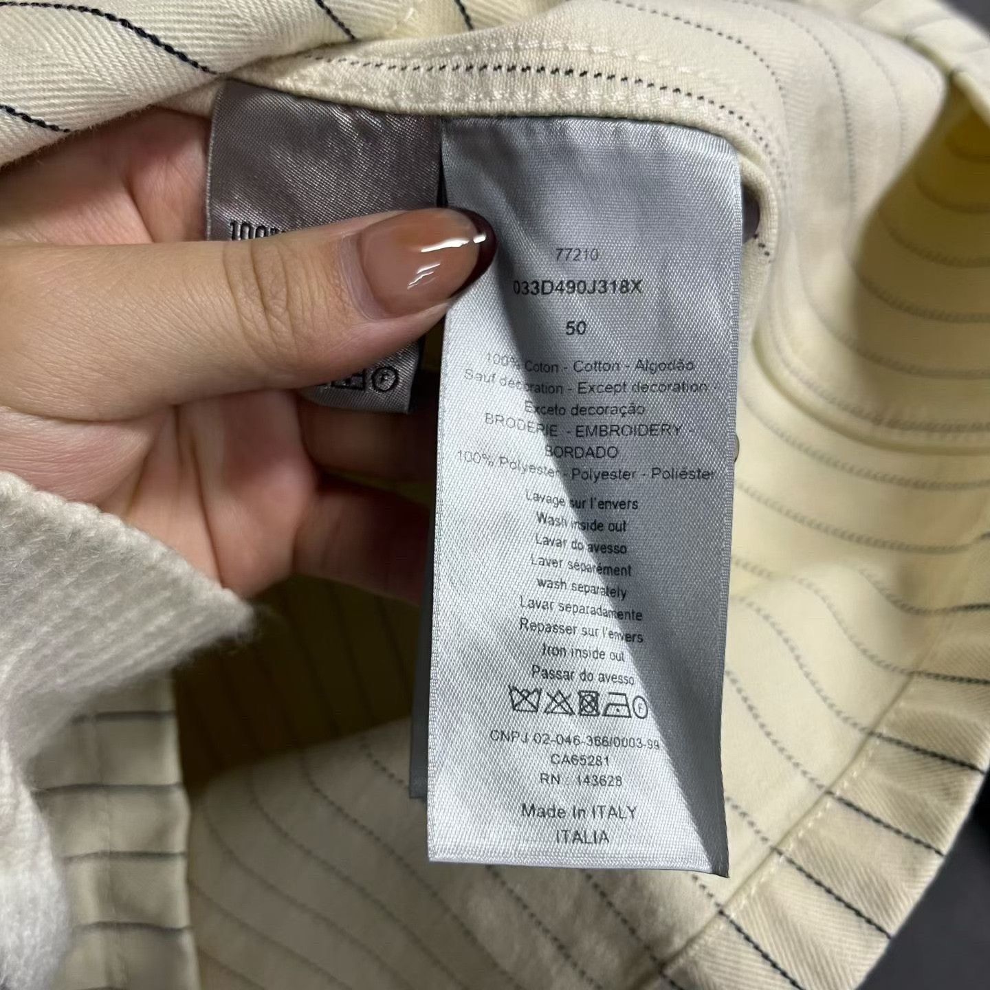 Dior Dior Retro Striped White Shirt s Men Size US S / EU 44-46 / 1 - 4 Thumbnail