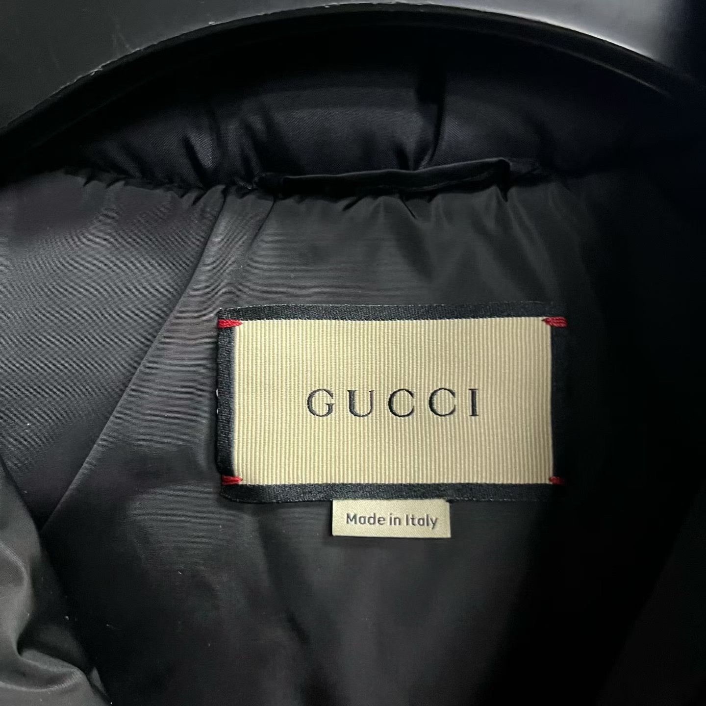 Gucci Gucci Retro Down Black Heavy Coat l Men Size US L / EU 52-54 / 3 - 3 Thumbnail
