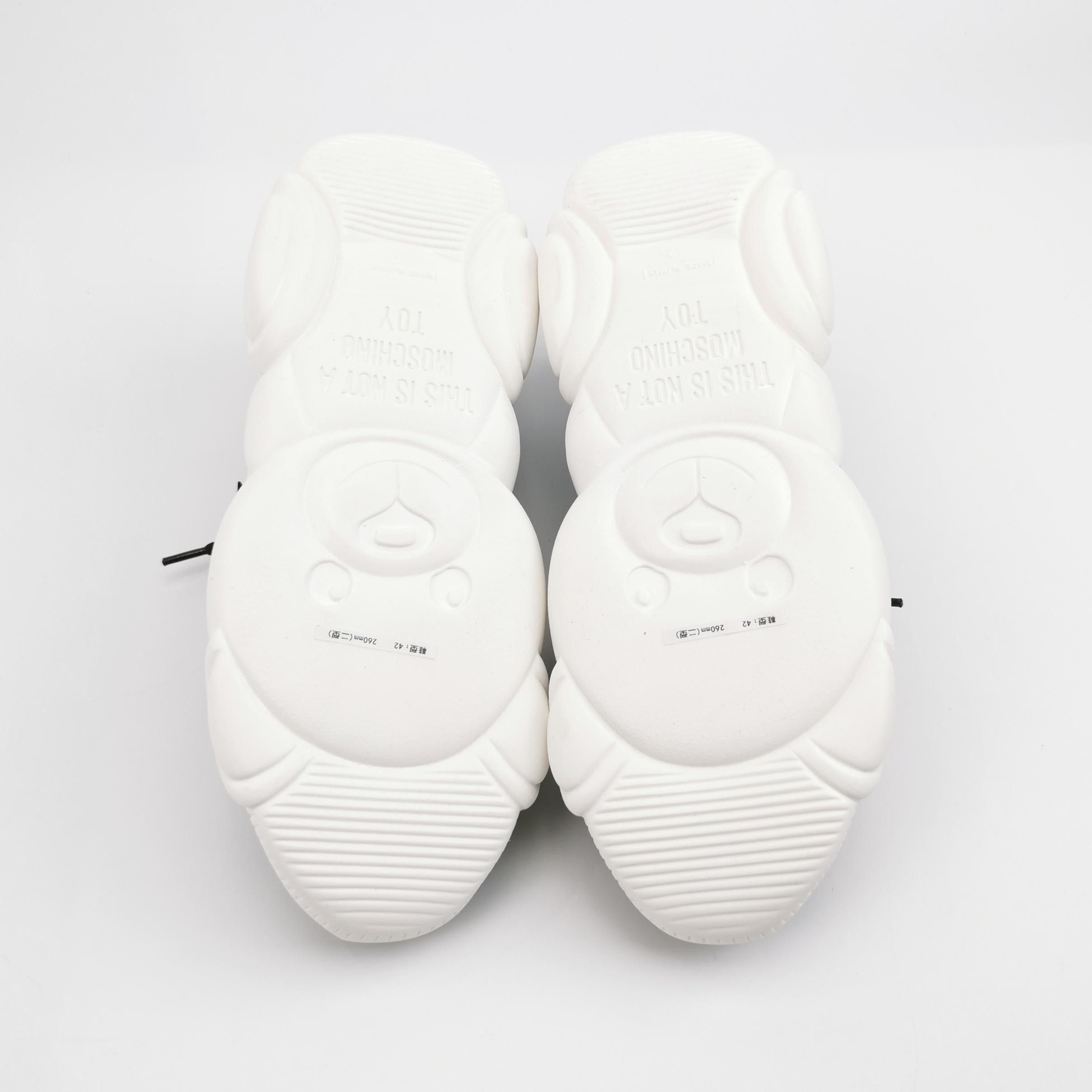 Moschino Moschino Nylon Teddy Sole Logo Sneakers Size 42 Size US 9 / EU 42 - 6 Thumbnail