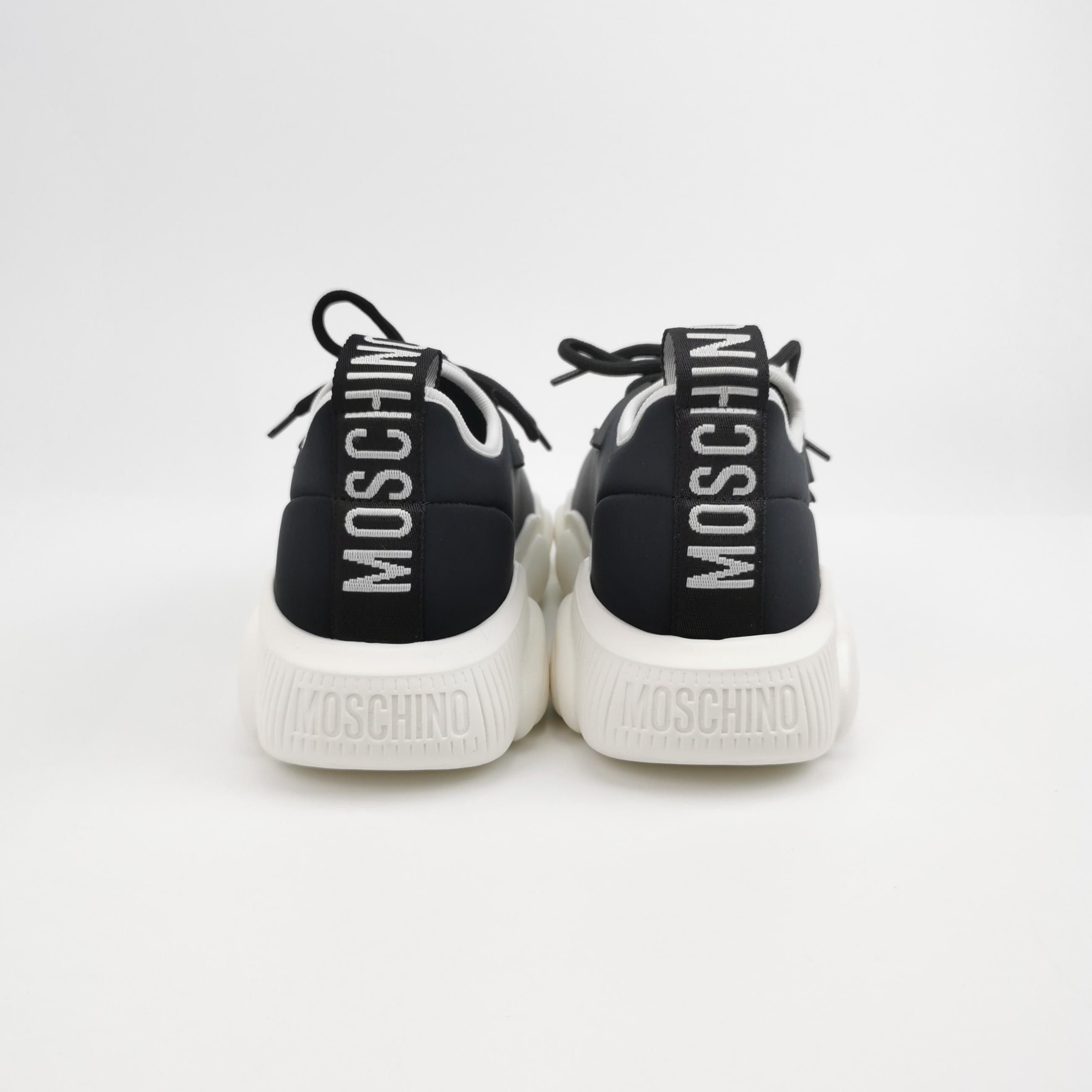 Moschino Moschino Nylon Teddy Sole Logo Sneakers Size 42 Size US 9 / EU 42 - 5 Thumbnail