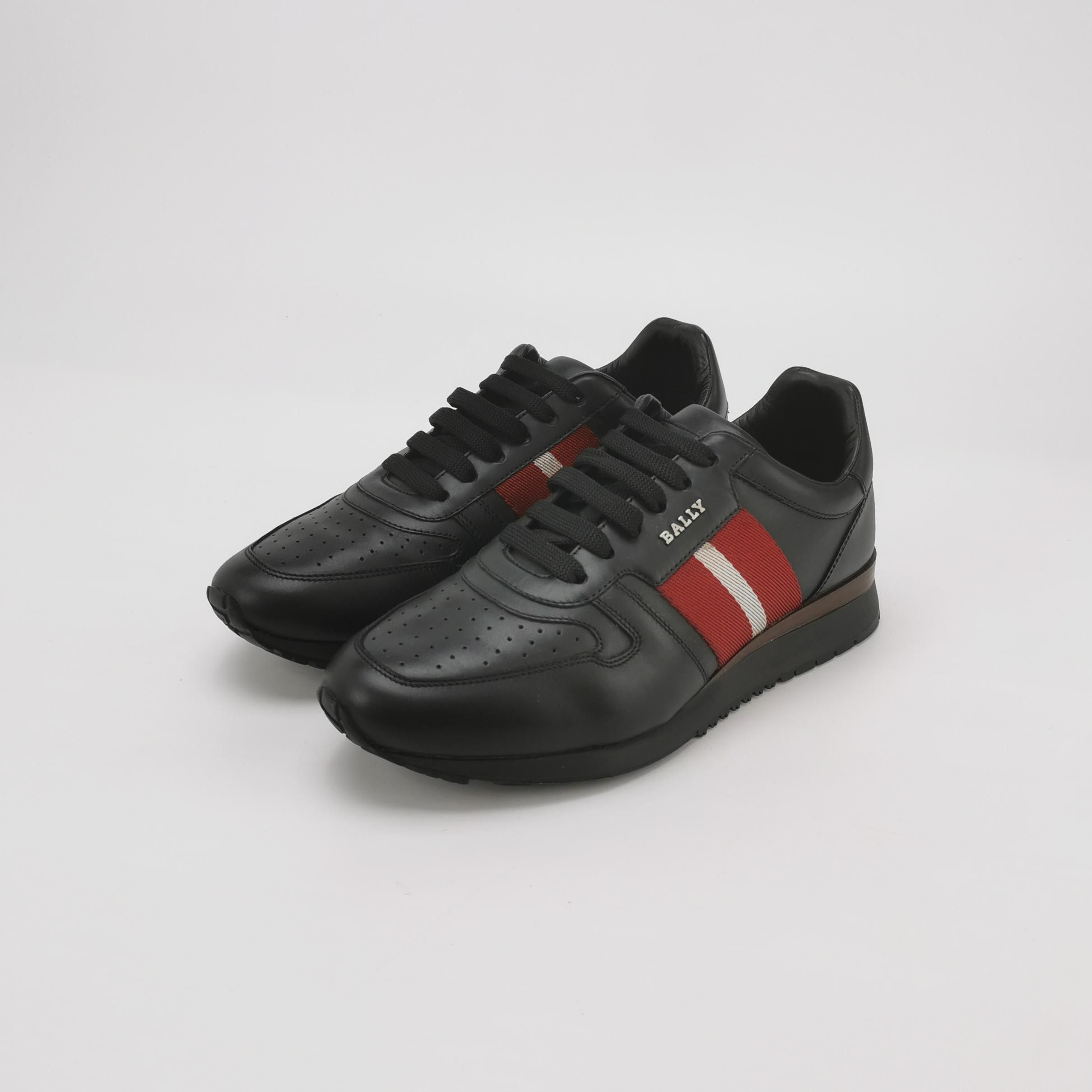 Bally Bally Striped Leather Sneakers 39.5 Size US 6 / EU 39 - 3 Thumbnail