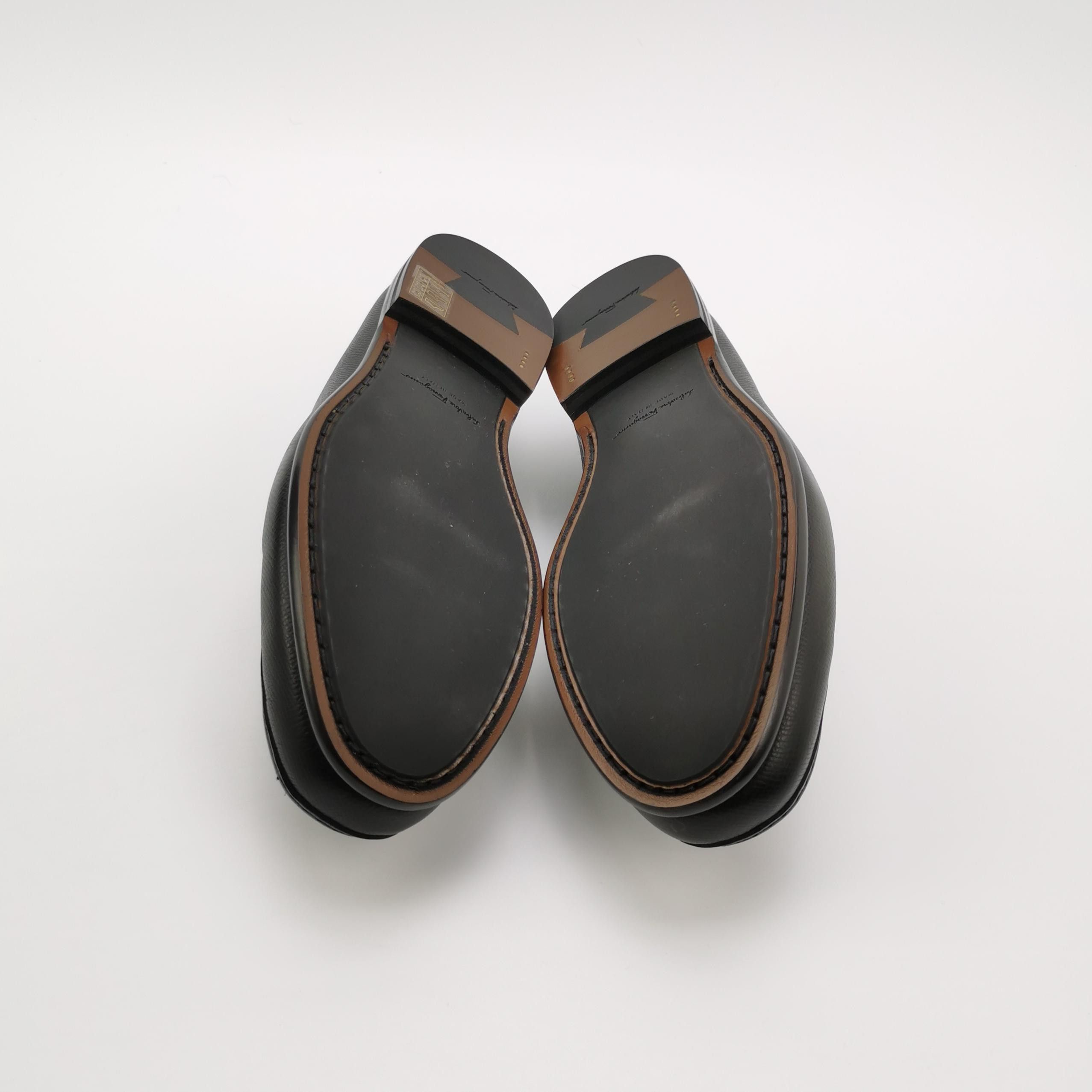 Salvatore Ferragamo Salvatore Ferragamo Gancini Leather Loafers EU 41.5 Size US 8 / EU 41 - 6 Thumbnail