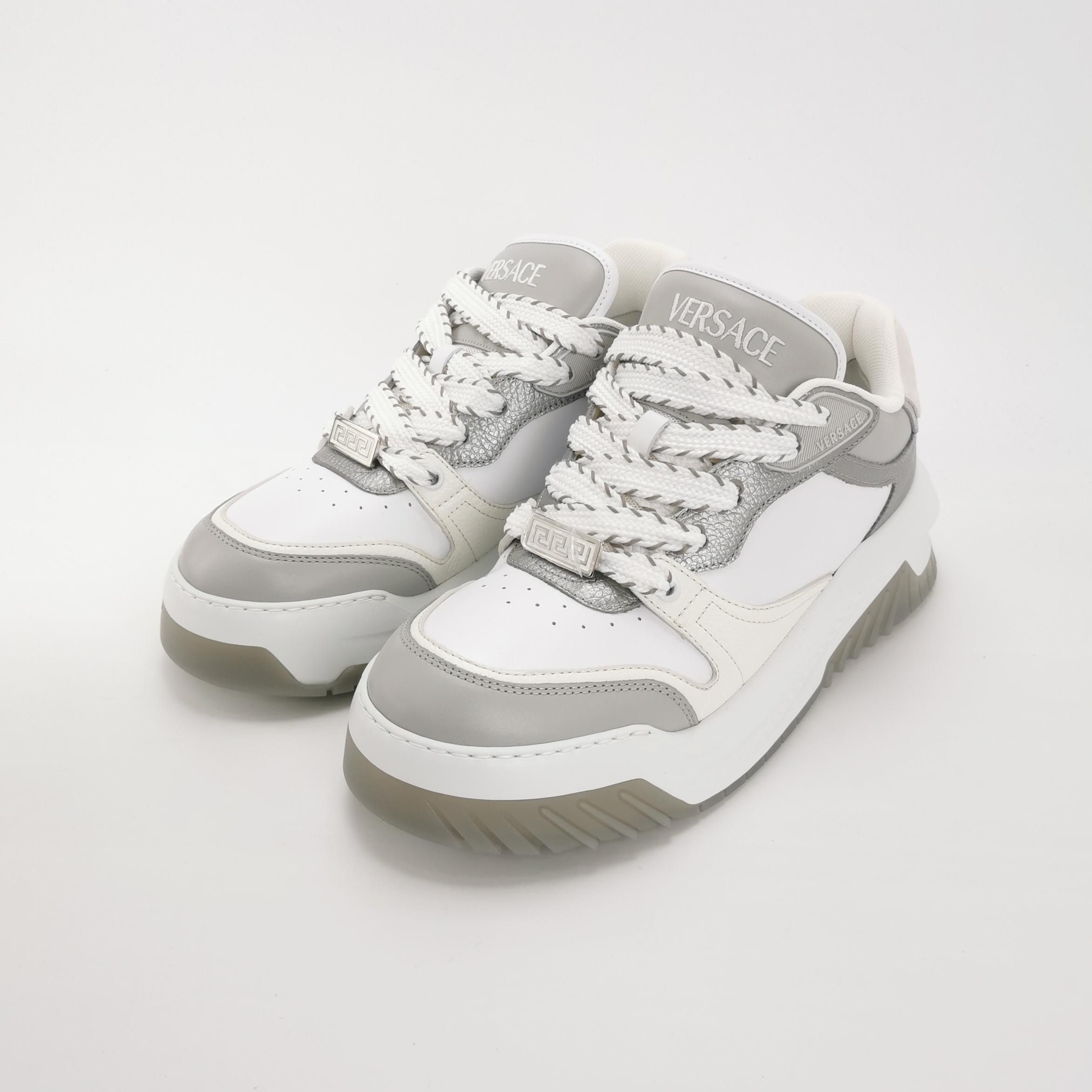 Versace Versace Odissea Color-block Leather Sneakers 44 Size US 11 / EU 44 - 3 Thumbnail