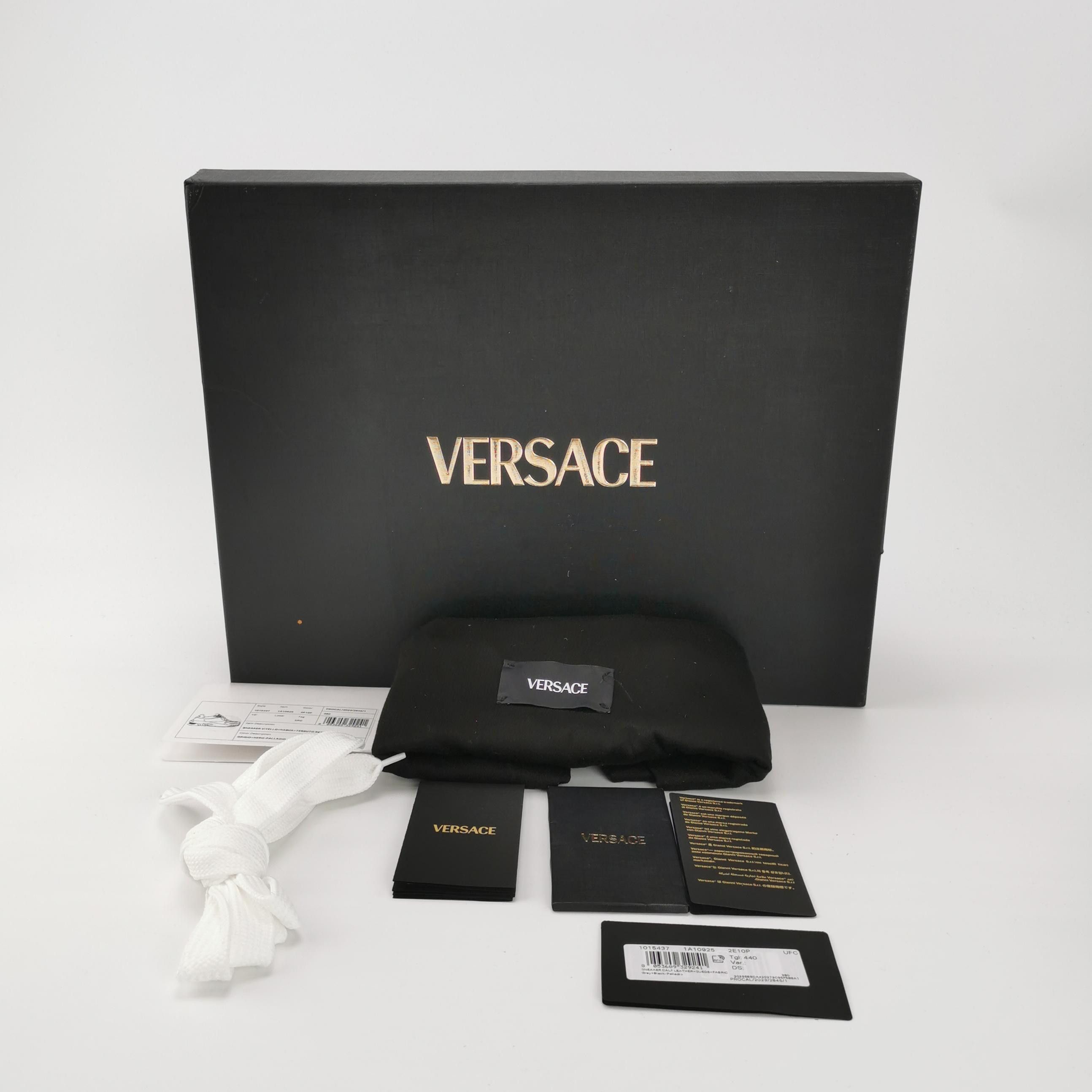 Versace Versace Odissea Color-block Leather Sneakers 44 Size US 11 / EU 44 - 7 Thumbnail