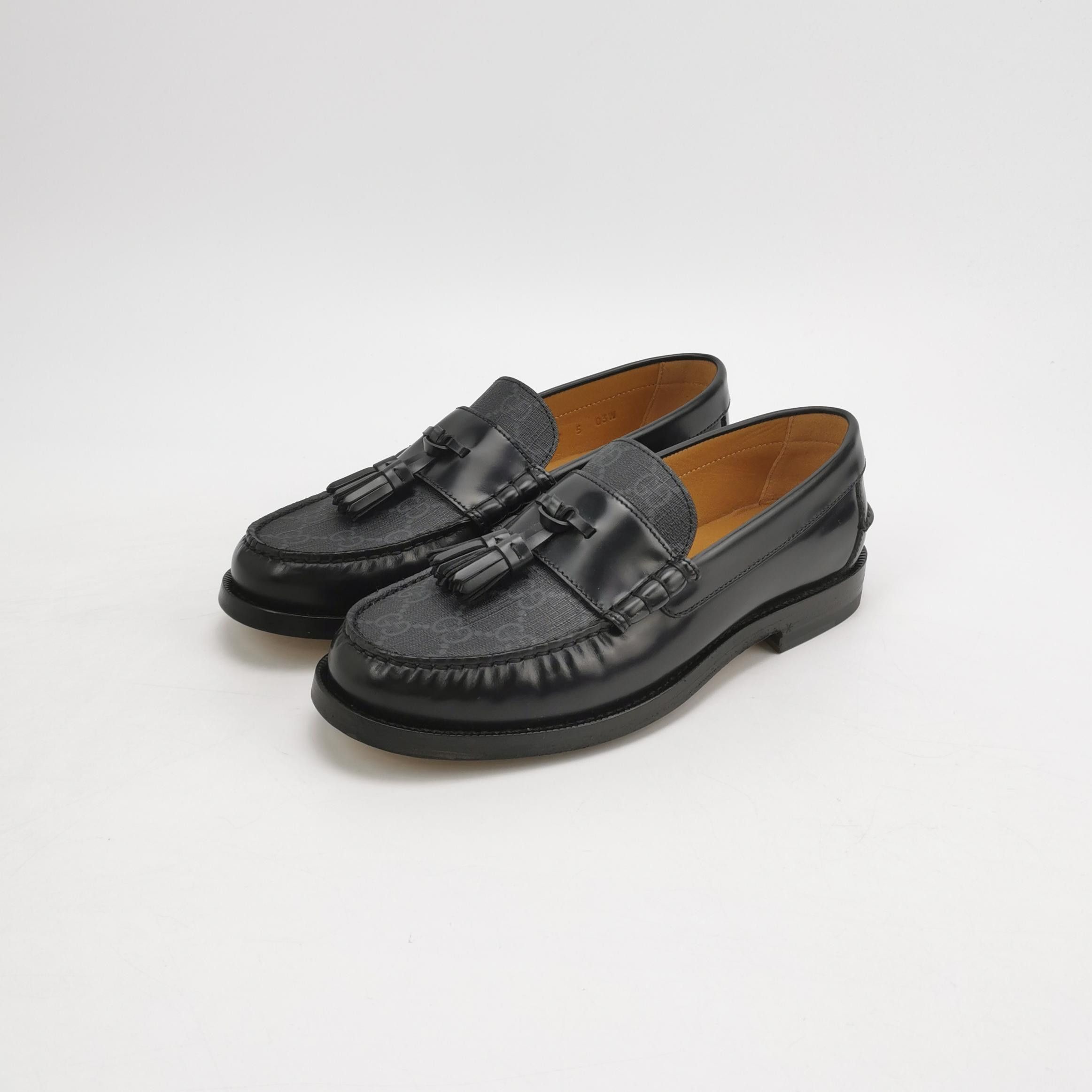 Gucci Gucci GG Monogram Tassel Loafers EU 39 Size US 6 / EU 39 - 3 Thumbnail