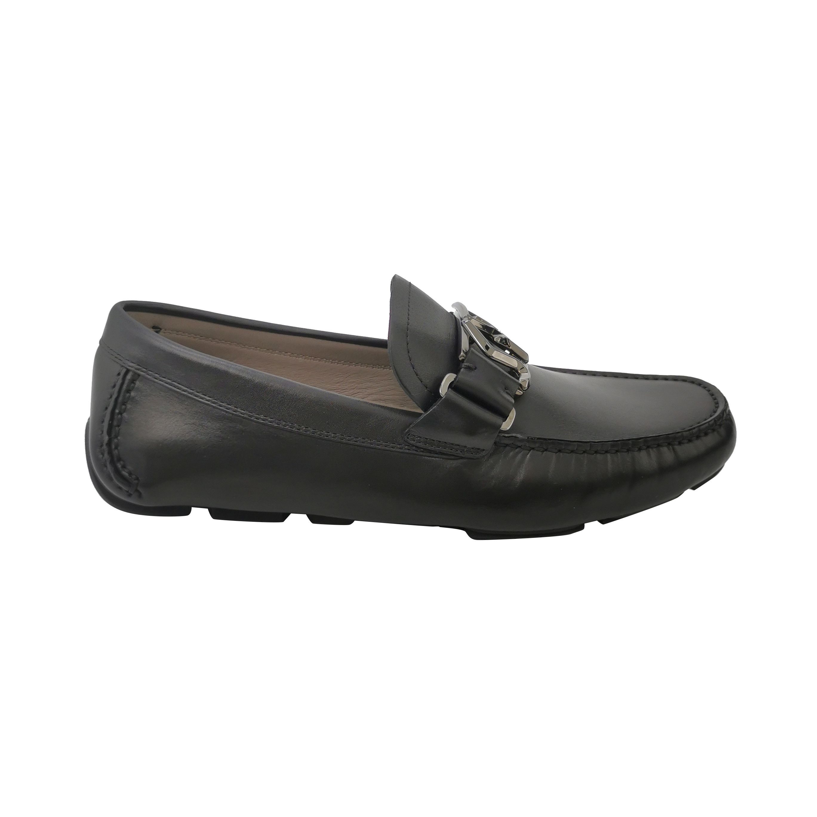 Salvatore Ferragamo Salvatore Ferragamo Gancini Leather Loafers 6 Size US 7 / EU 40 - 2 Thumbnail