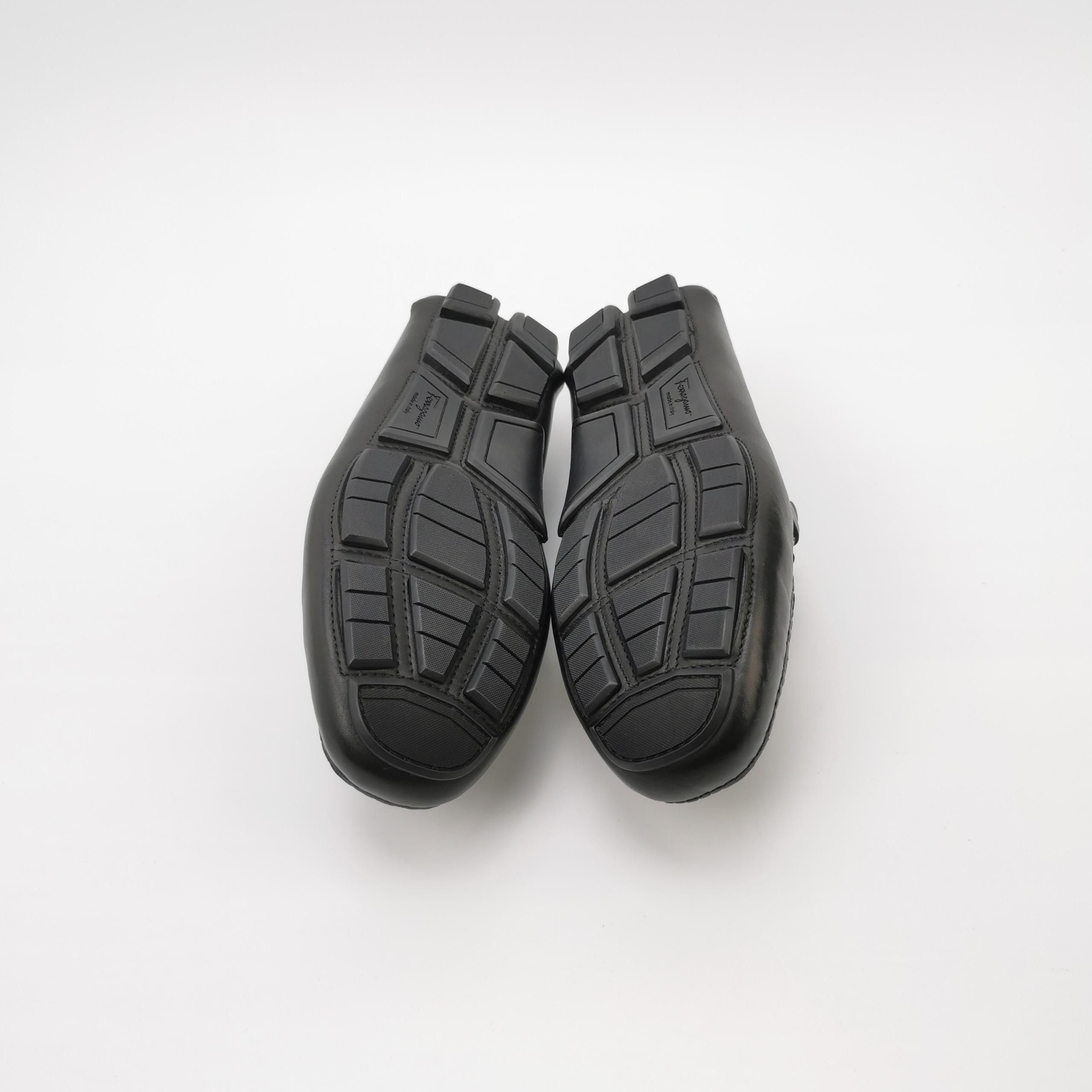 Salvatore Ferragamo Salvatore Ferragamo Gancini Leather Loafers 6 Size US 7 / EU 40 - 6 Thumbnail