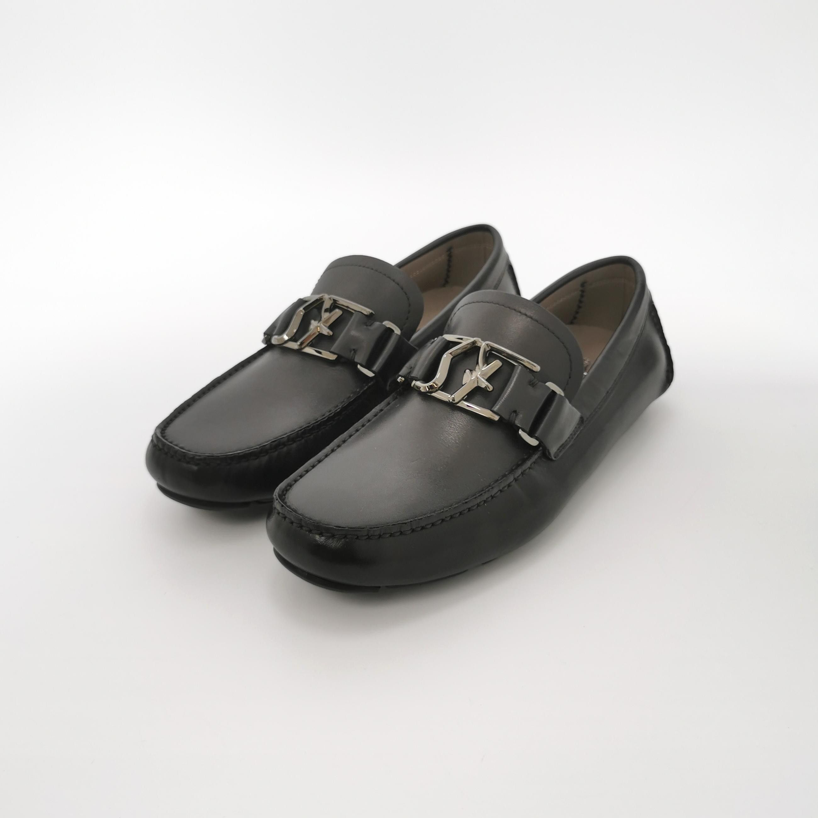 Salvatore Ferragamo Salvatore Ferragamo Gancini Leather Loafers 6 Size US 7 / EU 40 - 3 Thumbnail