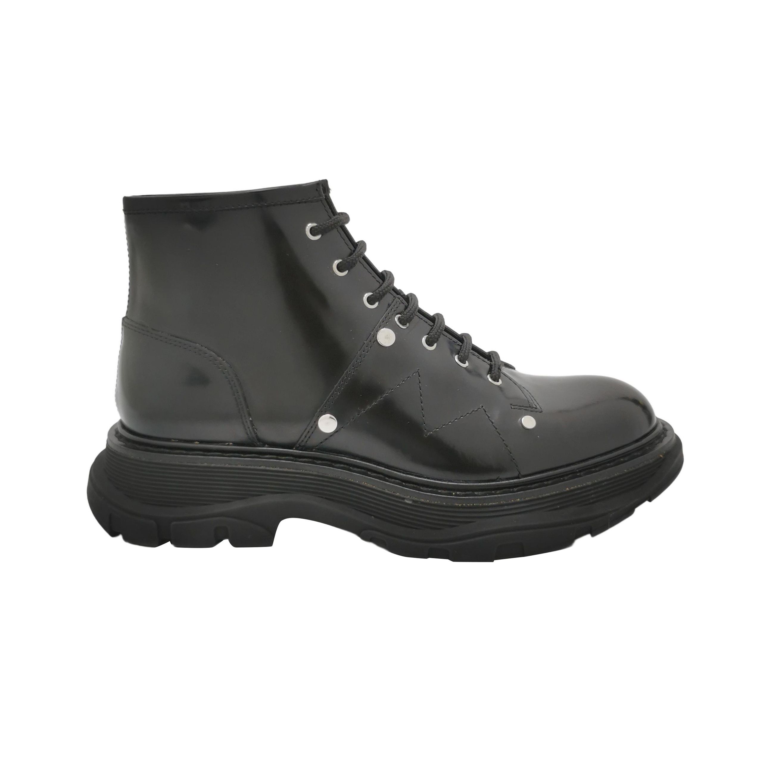 Alexander McQueen Alexander McQueen Studded Leather Boots 40 Size US 7 / EU 40 - 2 Thumbnail