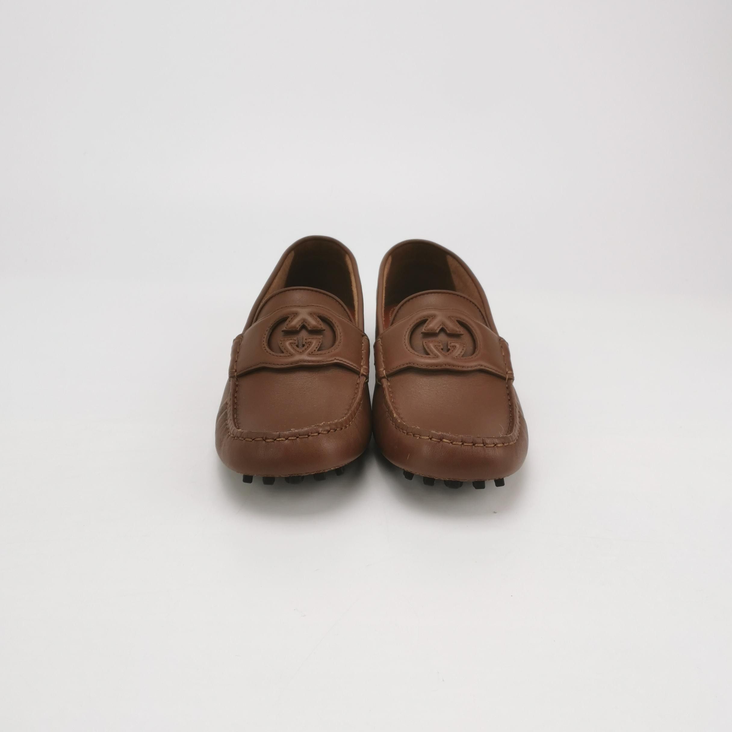 Gucci Gucci Interlocking G Leather Driving Shoes US 10 Size US 7 / EU 40 - 4 Thumbnail