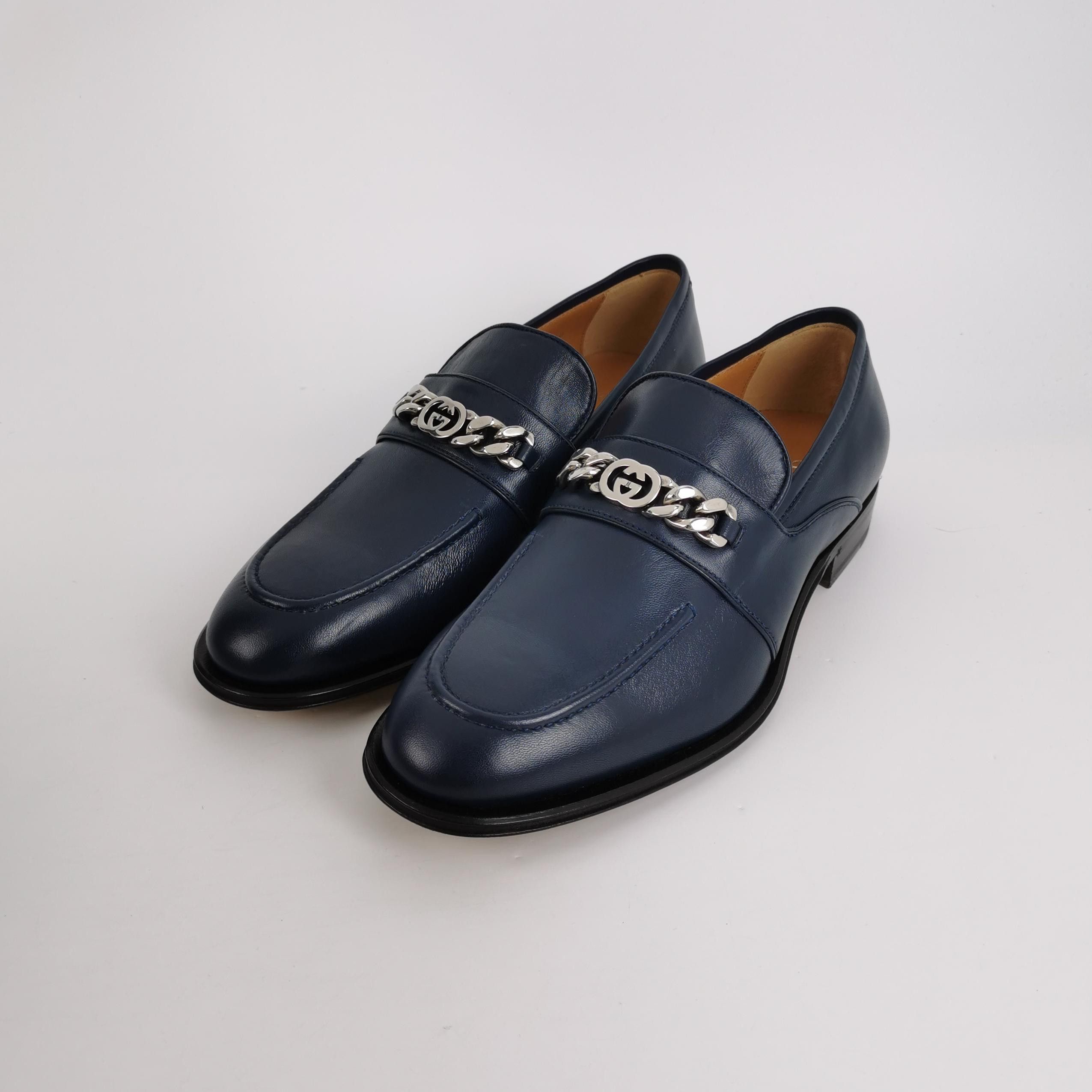 Gucci Gucci Interlocking G Chain Loafers 5.5 Size US 6 / EU 39 - 3 Thumbnail