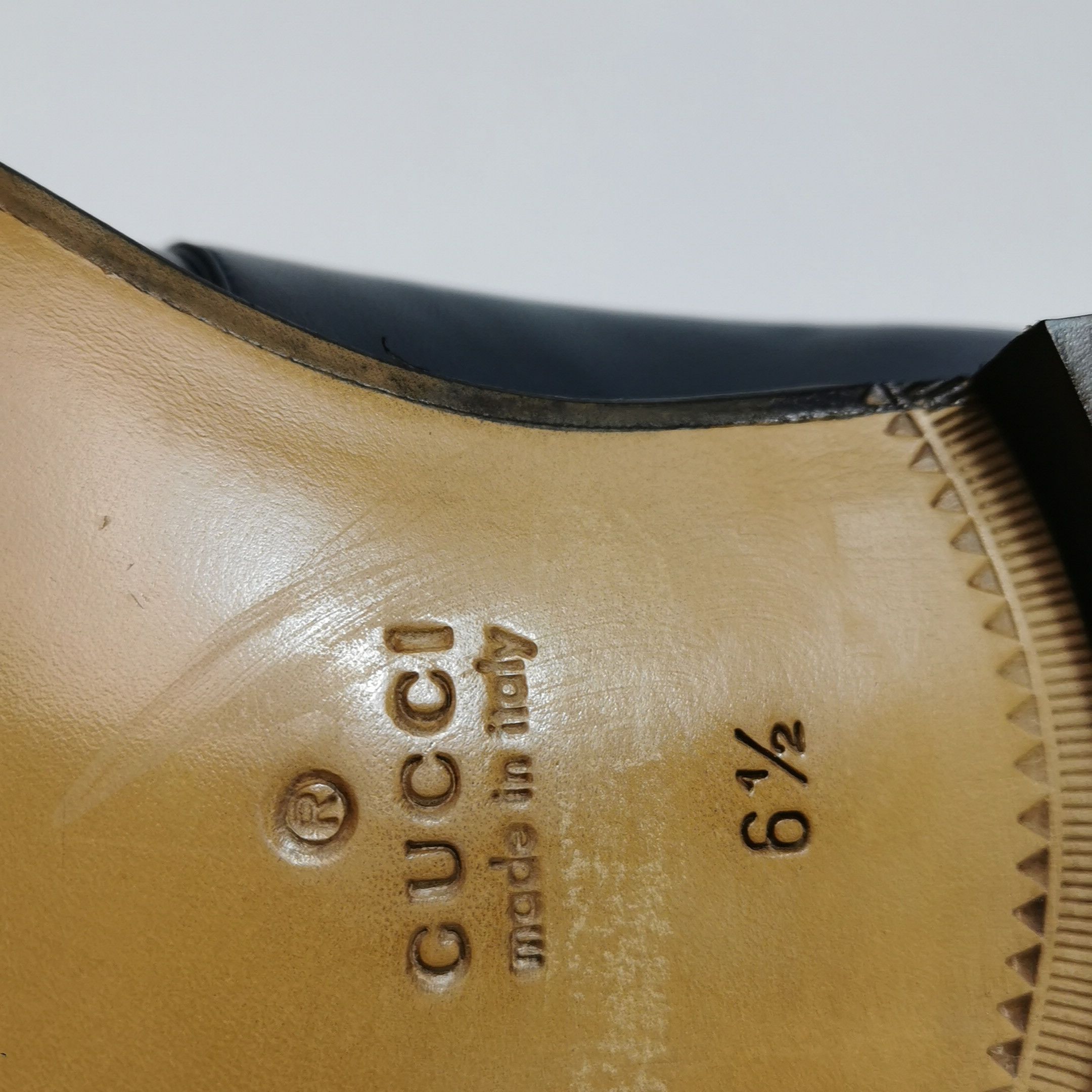 Gucci Gucci Interlocking G Chain Leather Loafers US 7.5 Size US 7 / EU 40 - 9 Thumbnail