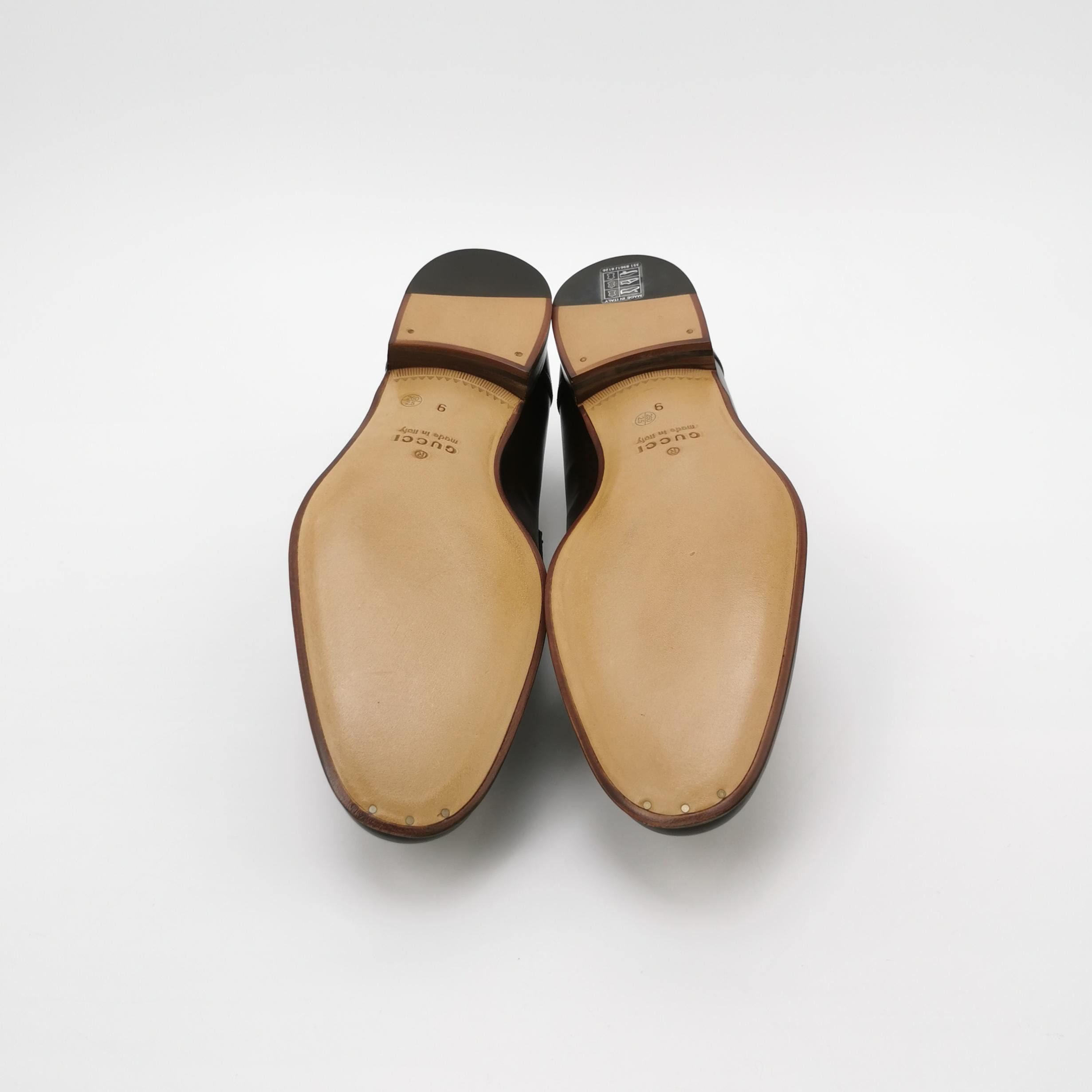 Gucci Gucci Interlocking G Leather Loafers Size 9 Size US 10 / EU 43 - 6 Thumbnail