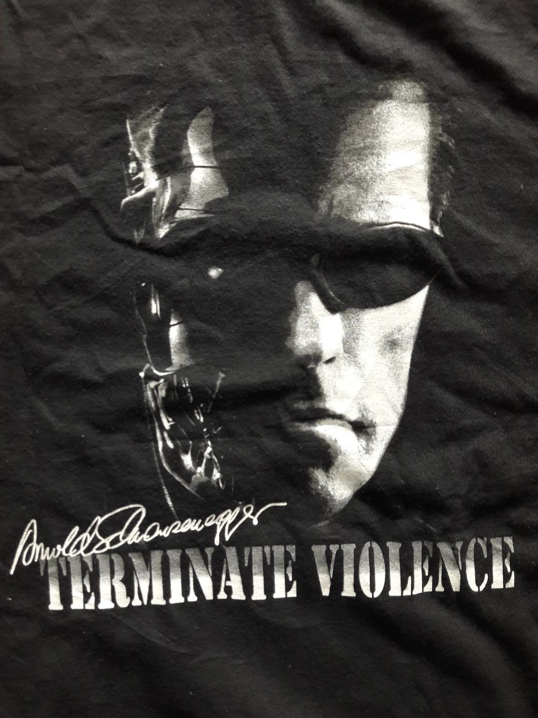 Vintage Tshirt Terminator Movies Film Arnold Schwarzenegger Size US L / EU 52-54 / 3 - 4 Thumbnail