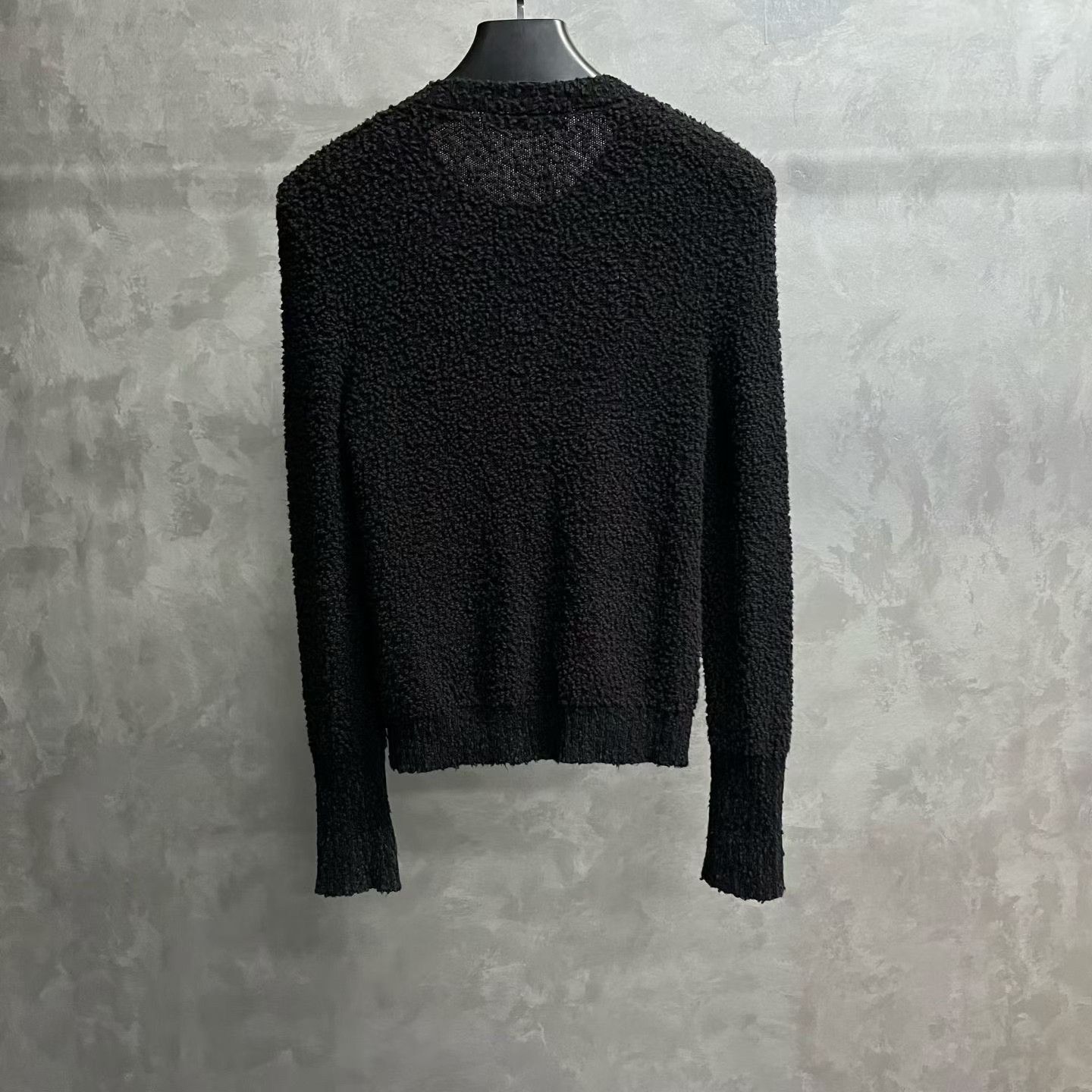 Dior Dior Wool Cropped Black Sweater XS Women Size XS / US 0-2 / IT 36-38 - 2 Thumbnail
