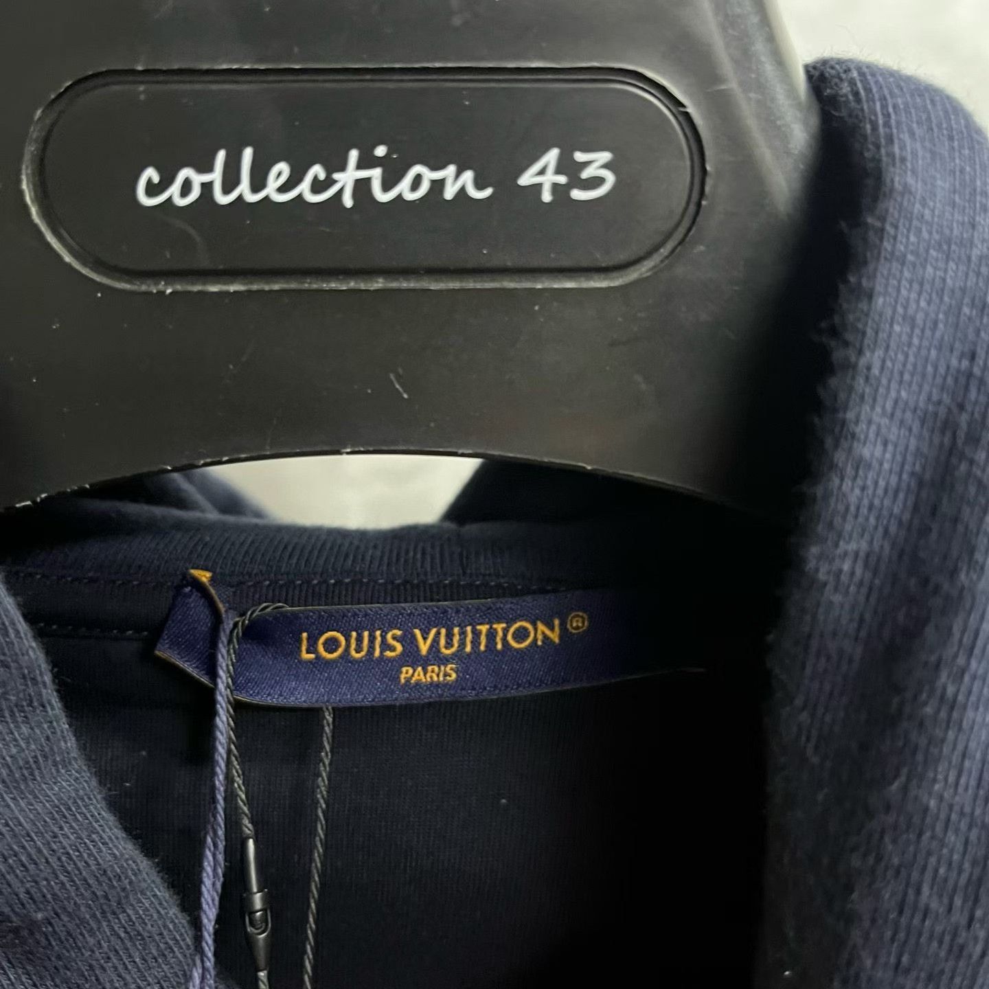 Louis Vuitton Louis Vuitton Printed Blue Hoodie l Men Size US L / EU 52-54 / 3 - 3 Thumbnail