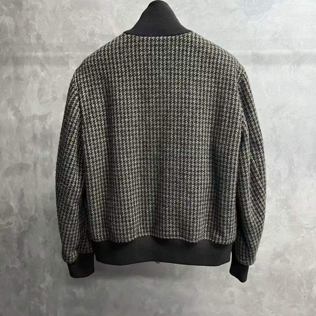 Loro Piana Loro Piana Wool Plaid Brown Light Jacket m Men Size US M / EU 48-50 / 2 - 2 Thumbnail