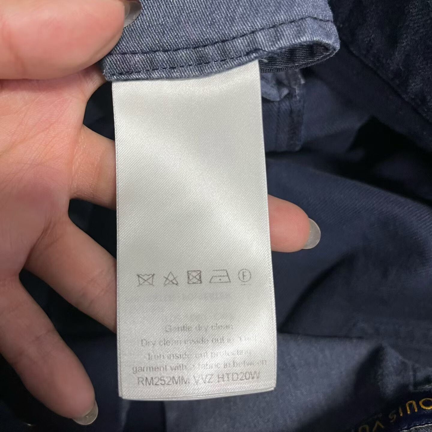 Louis Vuitton Louis Vuitton Denim Blue Denim Jeans 28 Men Size US 28 / EU 44 - 6 Thumbnail