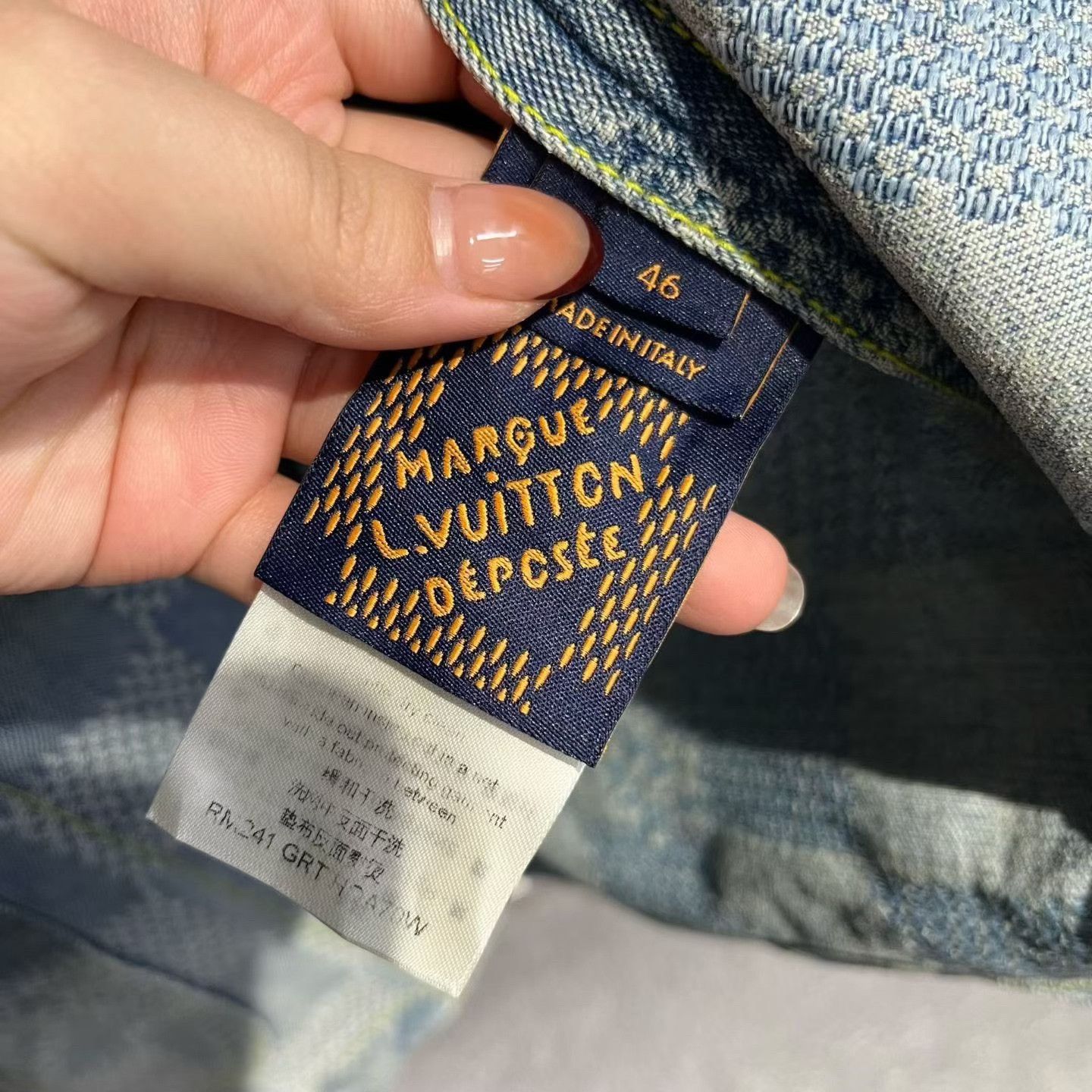 Louis Vuitton Louis Vuitton Plaid Blue Light Jacket xs Men Size US XS / EU 42 / 0 - 4 Thumbnail