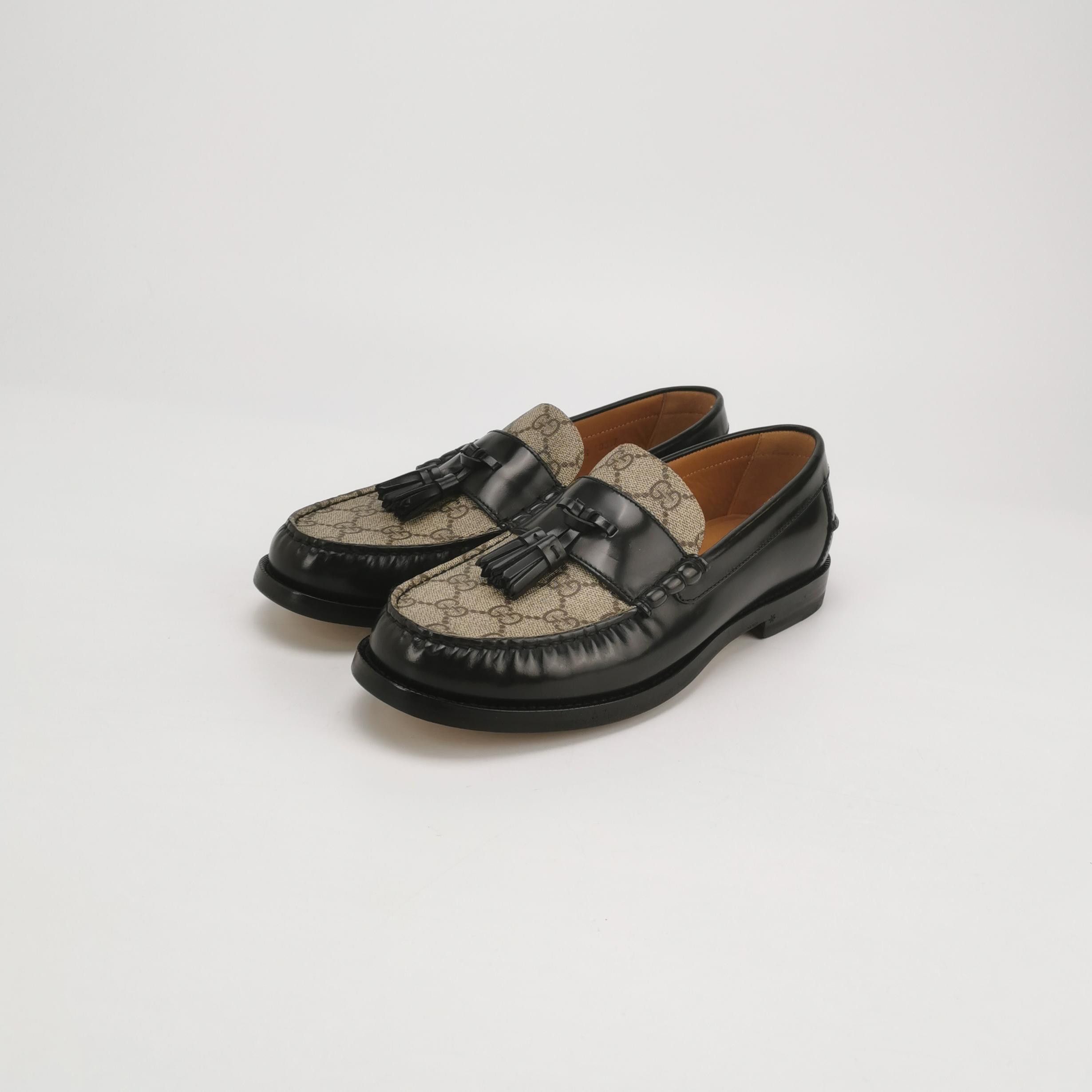 Gucci Gucci GG Monogram Tassel Loafers Size 7.5 Size US 8 / EU 41 - 3 Thumbnail