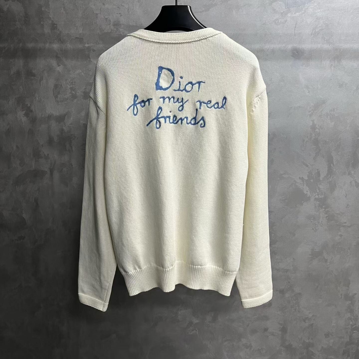 Dior Dior Knit Printed Beige Sweater xl Men Size US XL / EU 56 / 4 - 2 Thumbnail
