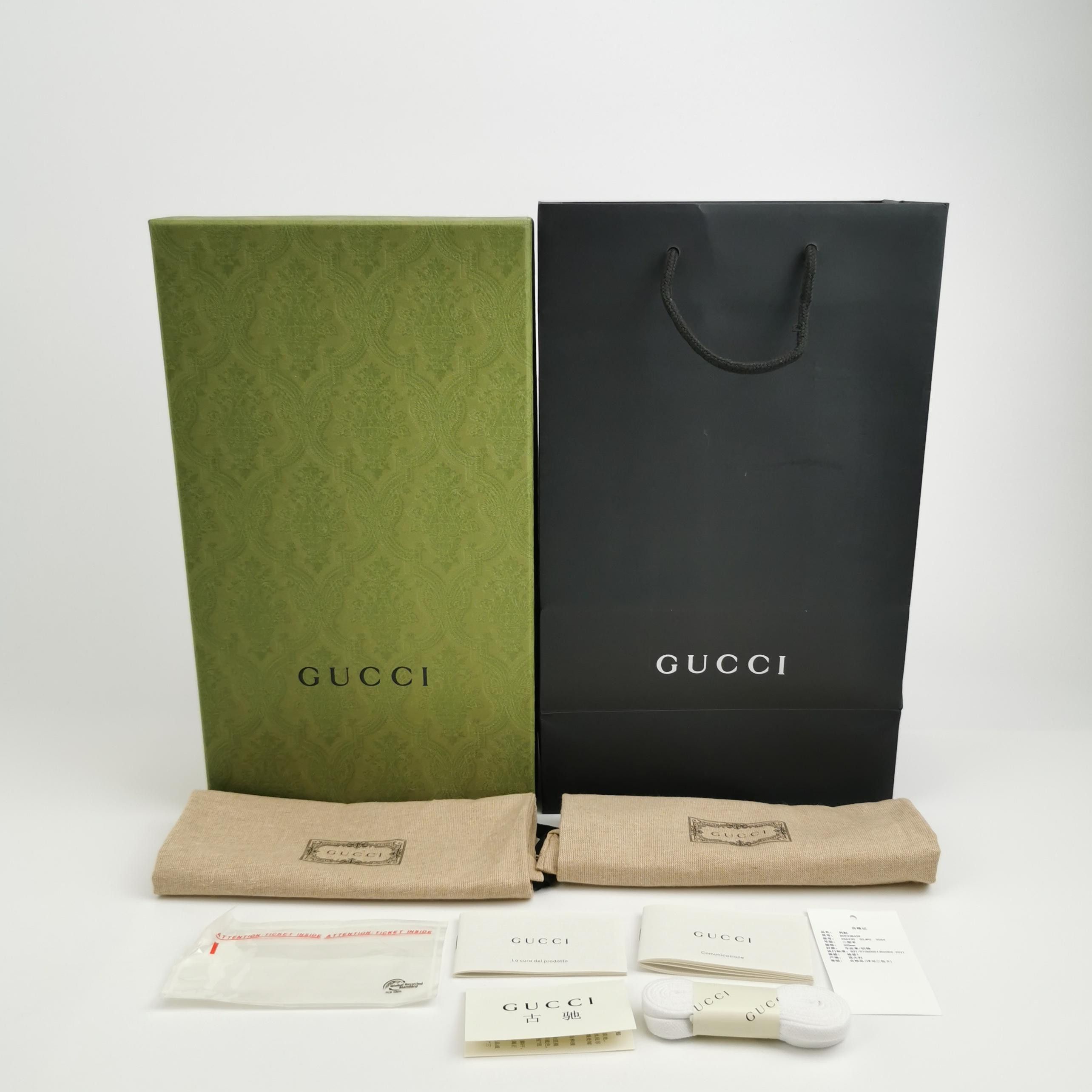 Gucci Gucci Snake Embroidered Ace Sneakers 47 Size US 14 / EU 47 - 7 Thumbnail