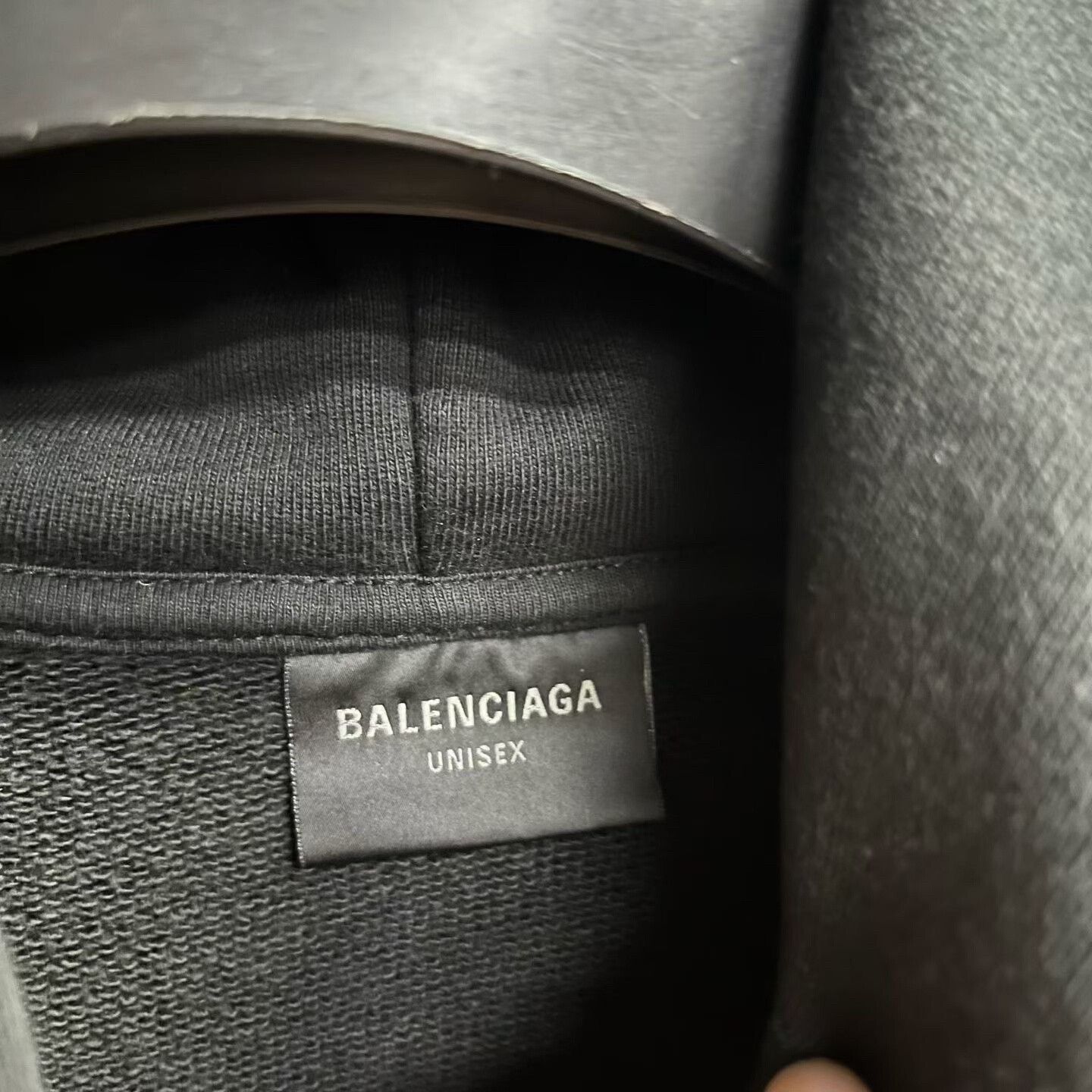 Balenciaga Balenciaga Retro Black Hoodie S Men Size US S / EU 44-46 / 1 - 3 Thumbnail