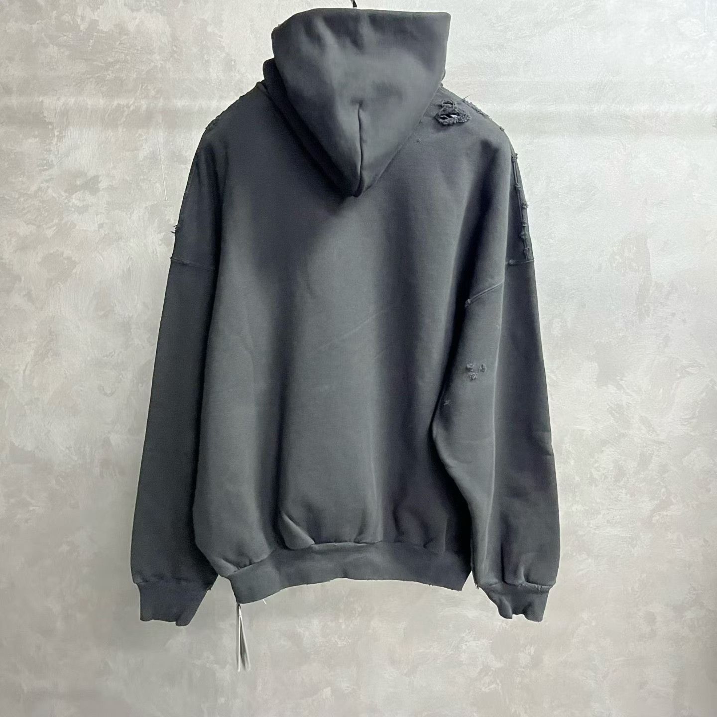 Balenciaga Balenciaga Retro Black Hoodie S Men Size US S / EU 44-46 / 1 - 2 Thumbnail