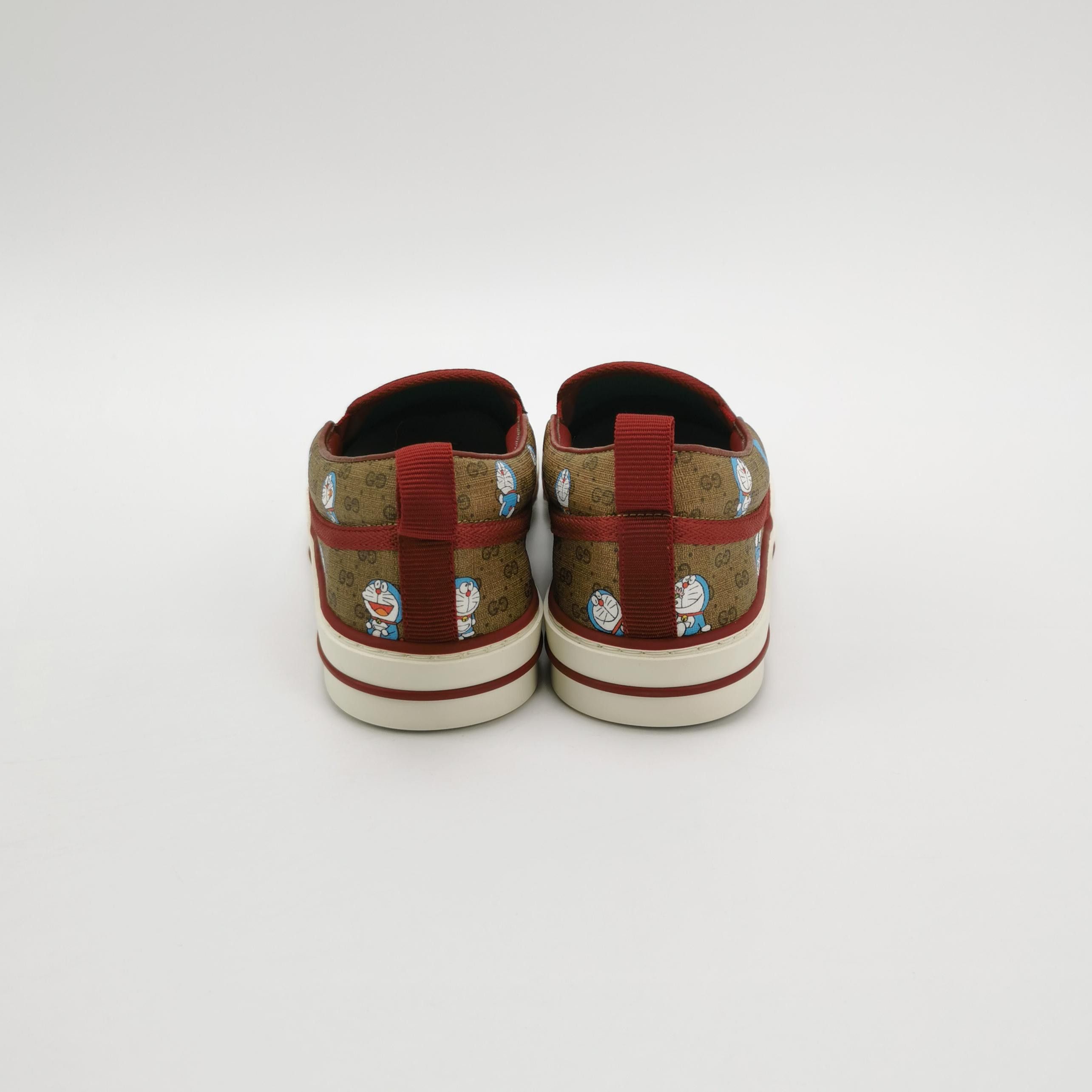 Gucci Gucci x Doraemon Monogram Slip-On Sneakers 39 Size US 6 / EU 39 - 5 Thumbnail