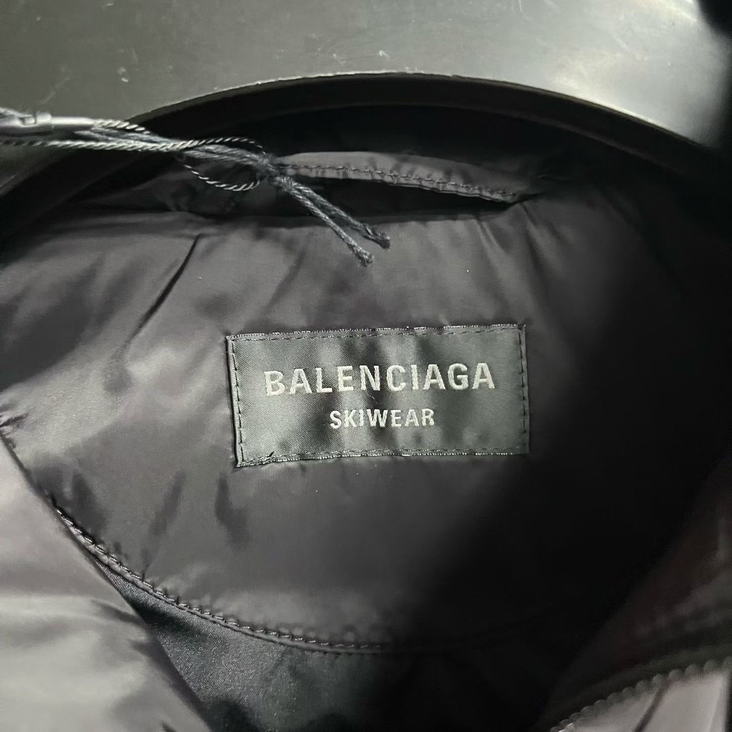Balenciaga Balenciaga Down Printed Black Vest S Women Size S / US 4 / IT 40 - 3 Thumbnail