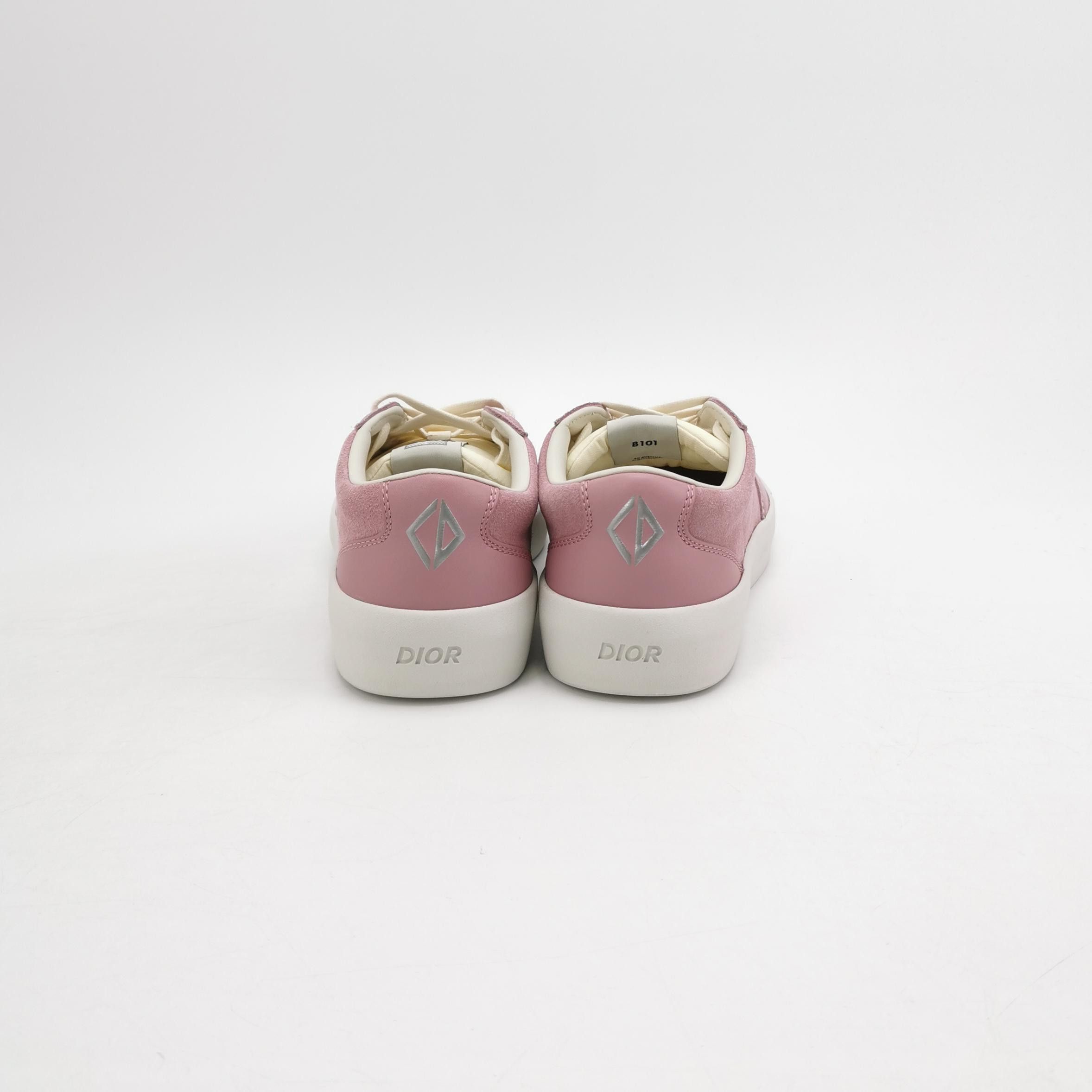 Dior Dior Pink Suede B101 Low-Top Sneakers EU 40 Size US 7 / EU 40 - 5 Thumbnail