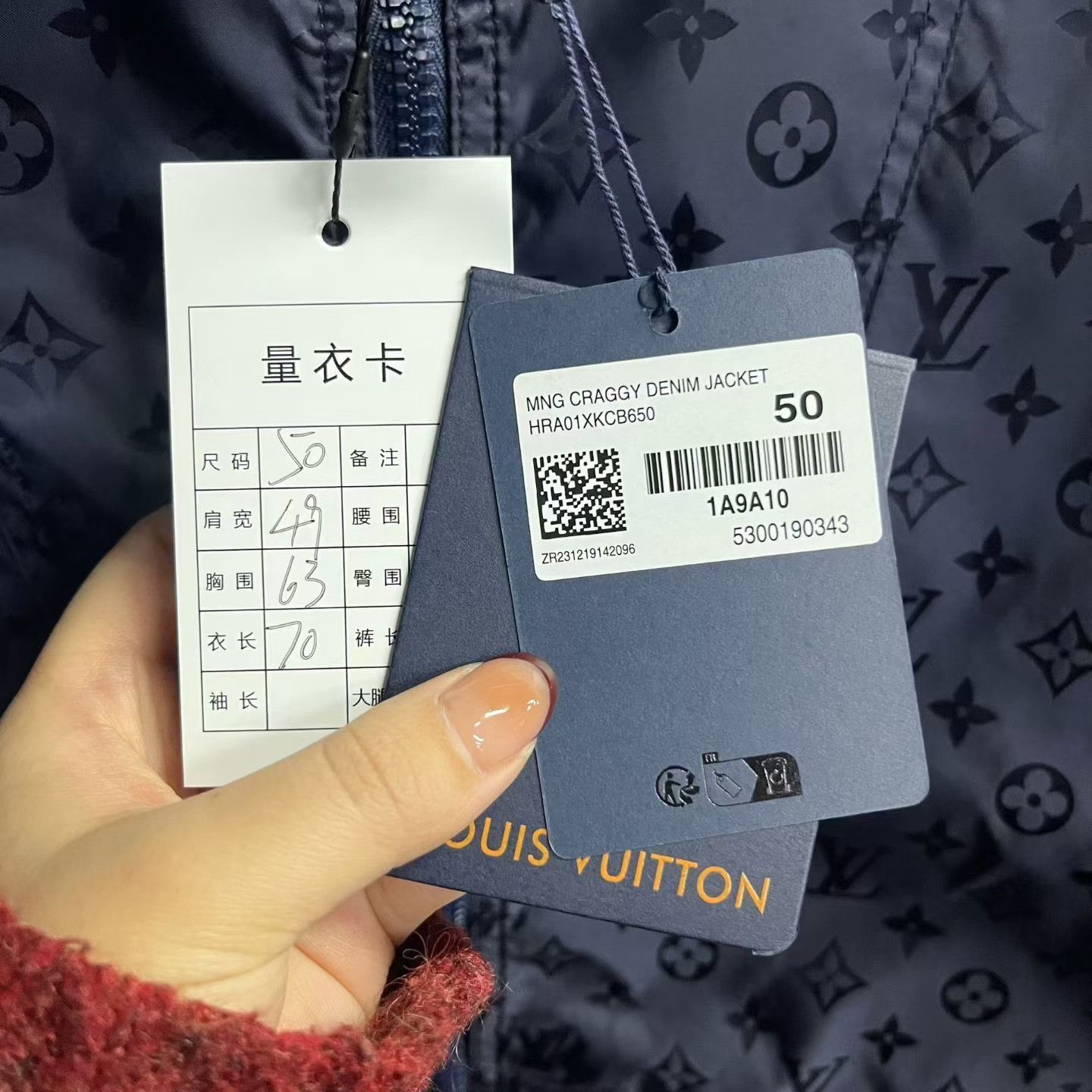 Louis Vuitton Louis Vuitton Nylon Blue Light Jacket M Men Size US M / EU 48-50 / 2 - 4 Thumbnail