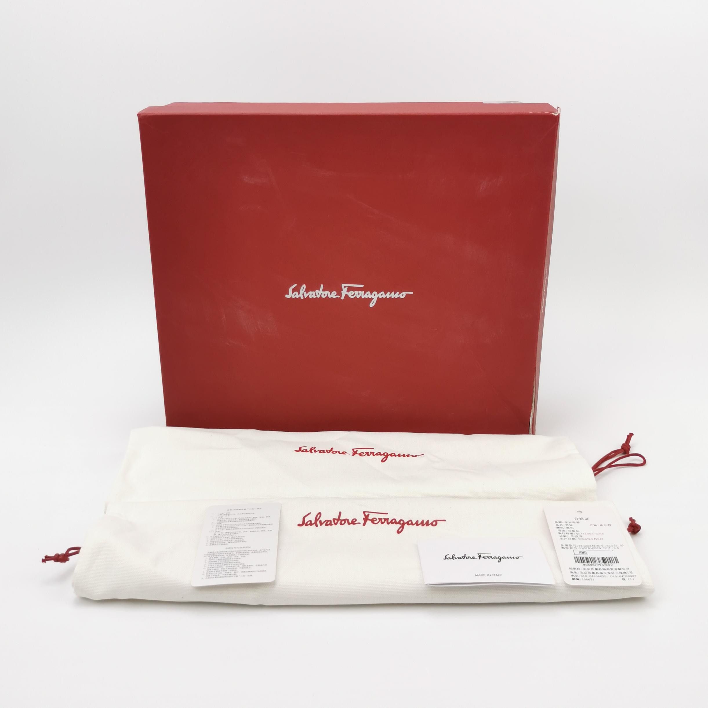 Salvatore Ferragamo Salvatore Ferragamo Leather Side-Zip Boots 6.5 Size US 6 / EU 39 - 7 Thumbnail