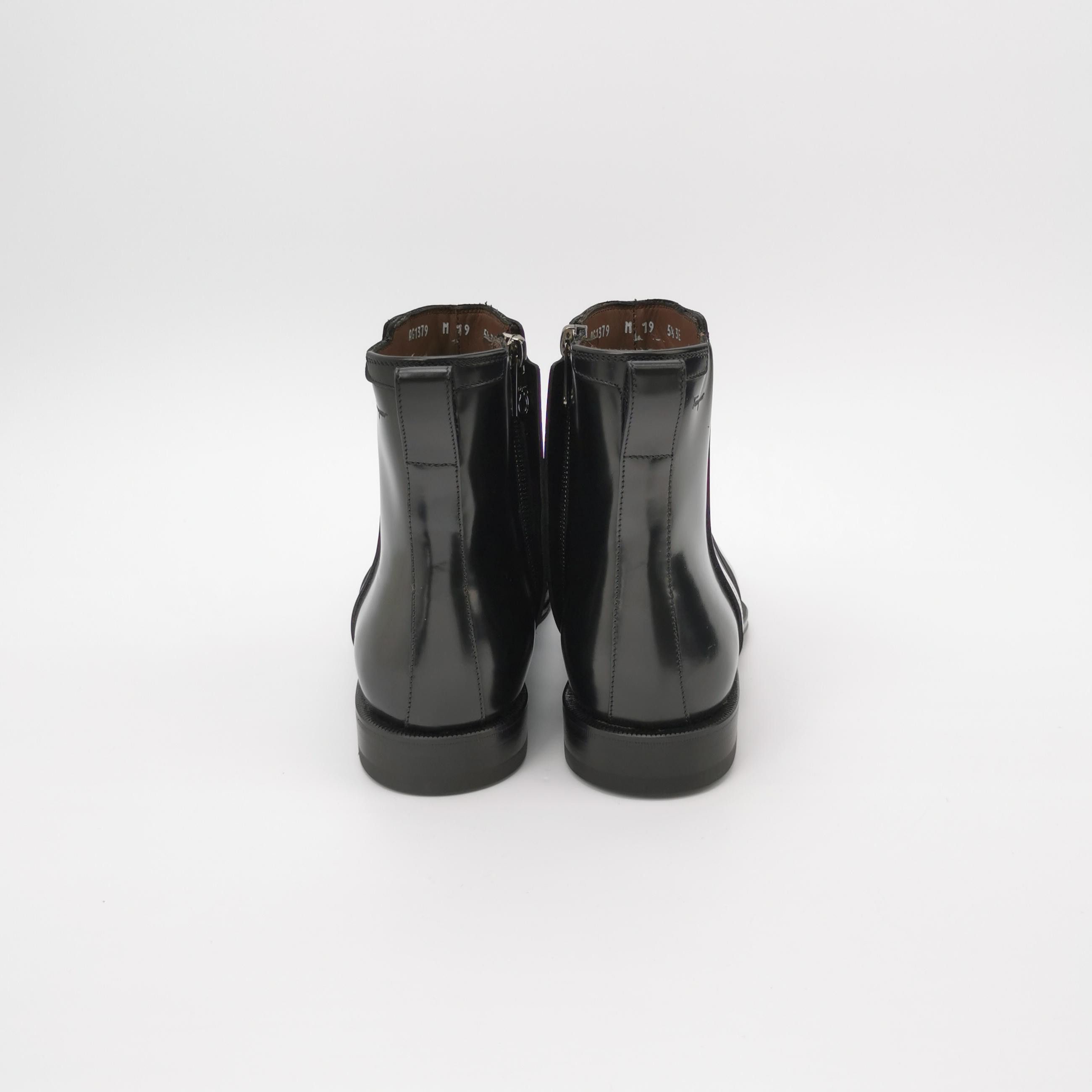 Salvatore Ferragamo Salvatore Ferragamo Leather Side-Zip Boots 6.5 Size US 6 / EU 39 - 5 Thumbnail