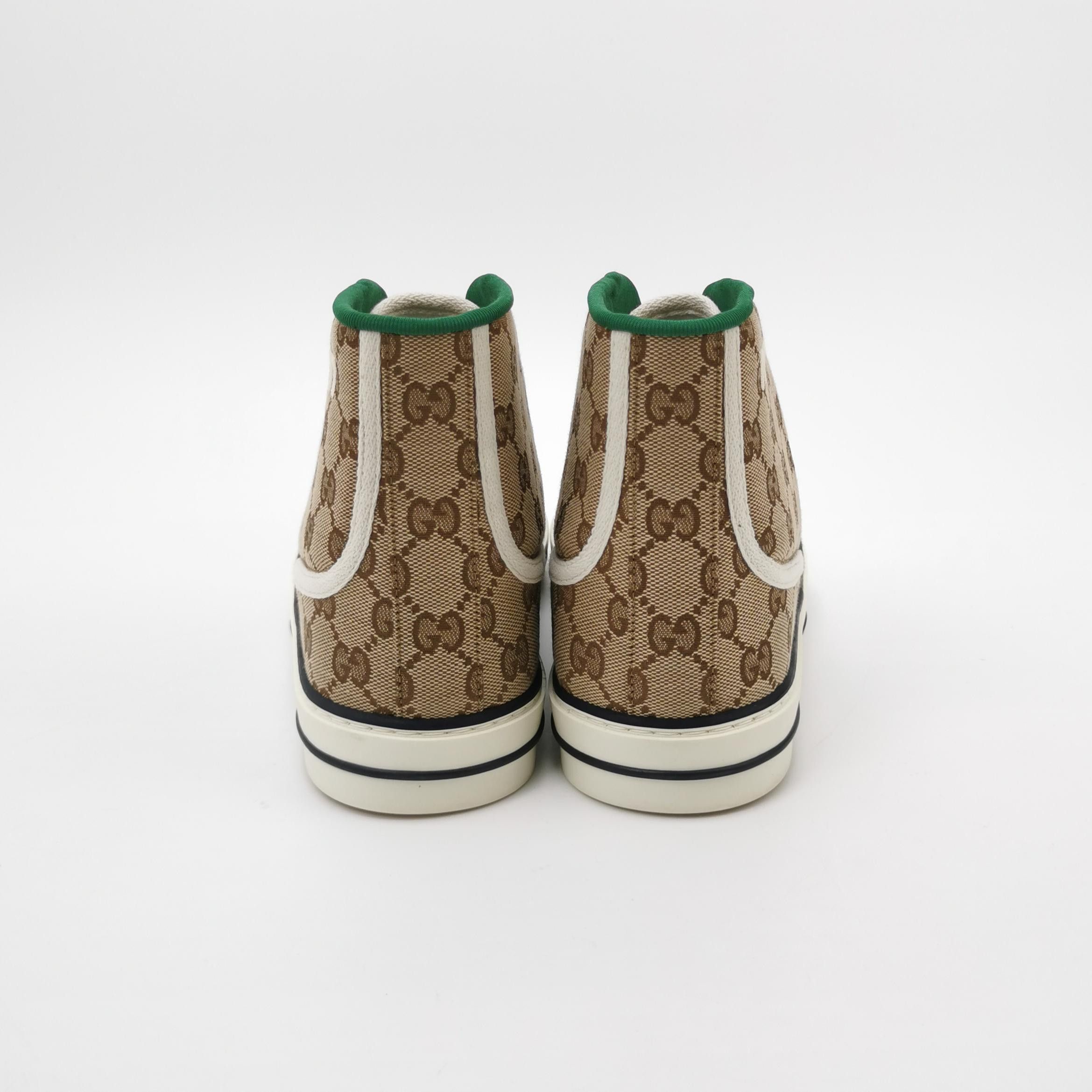 Gucci Gucci Tennis 1977 GG Monogram Canvas Sneakers Size 10 Size US 10 / EU 43 - 5 Thumbnail