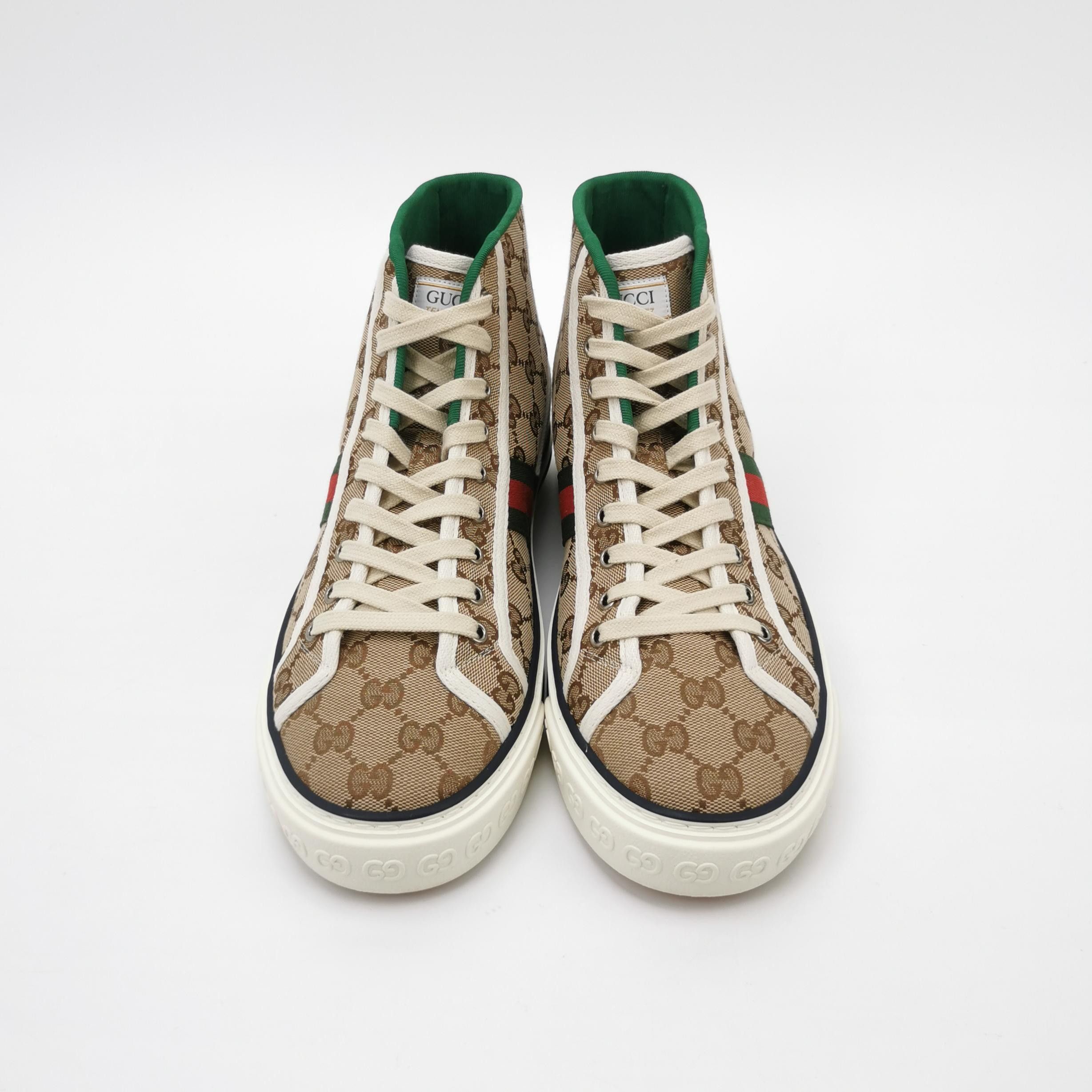 Gucci Gucci Tennis 1977 GG Monogram Canvas Sneakers Size 10 Size US 10 / EU 43 - 4 Thumbnail