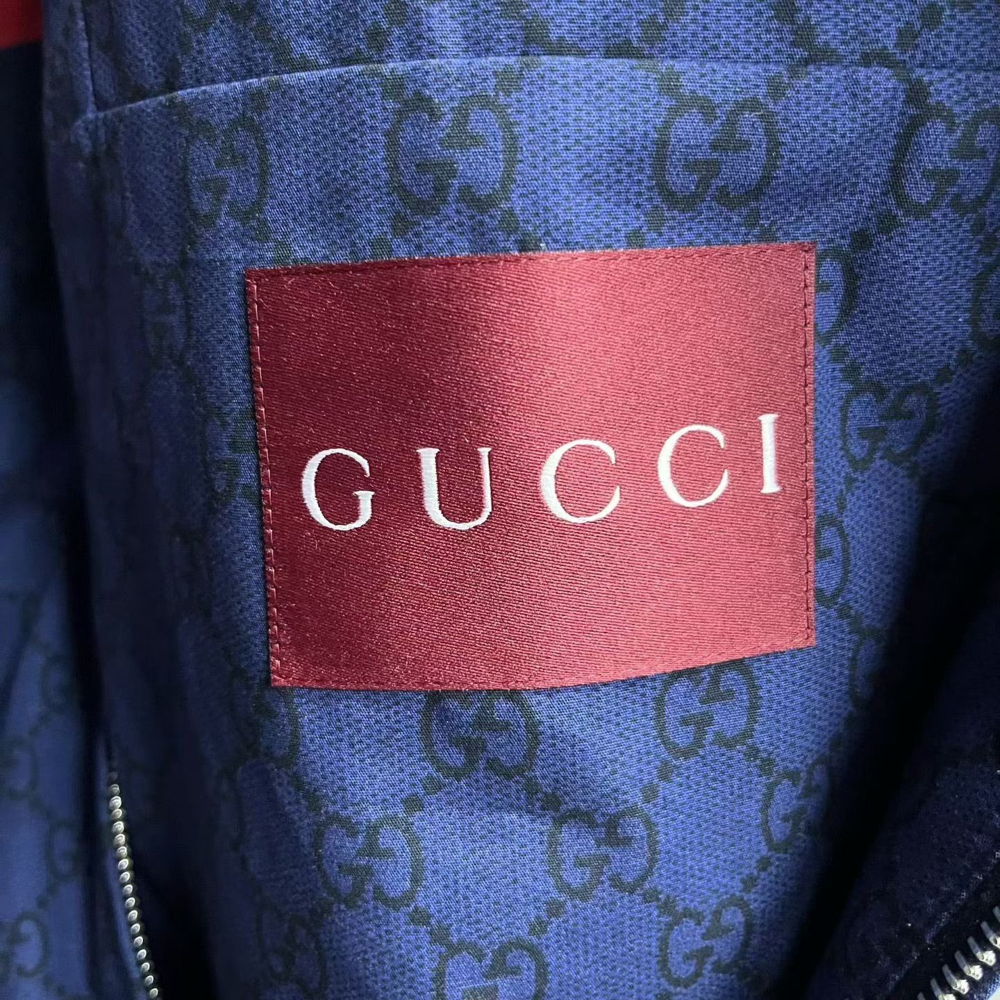 Gucci Gucci Blue Light Jacket L Men Size US L / EU 52-54 / 3 - 3 Thumbnail