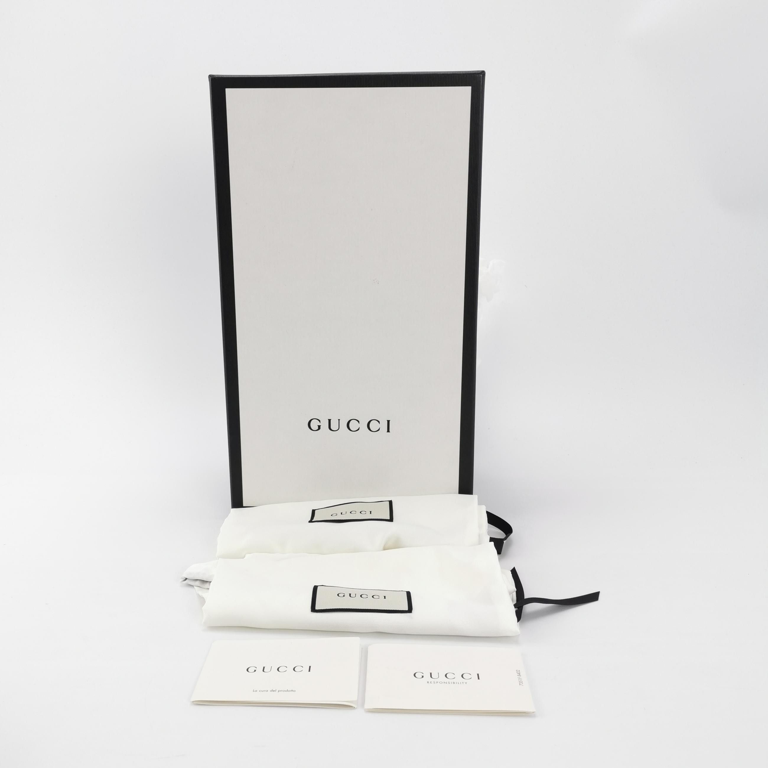 Gucci Gucci Ace Logo Elastic Strap Sneakers 39.5 Size US 6 / EU 39 - 7 Thumbnail