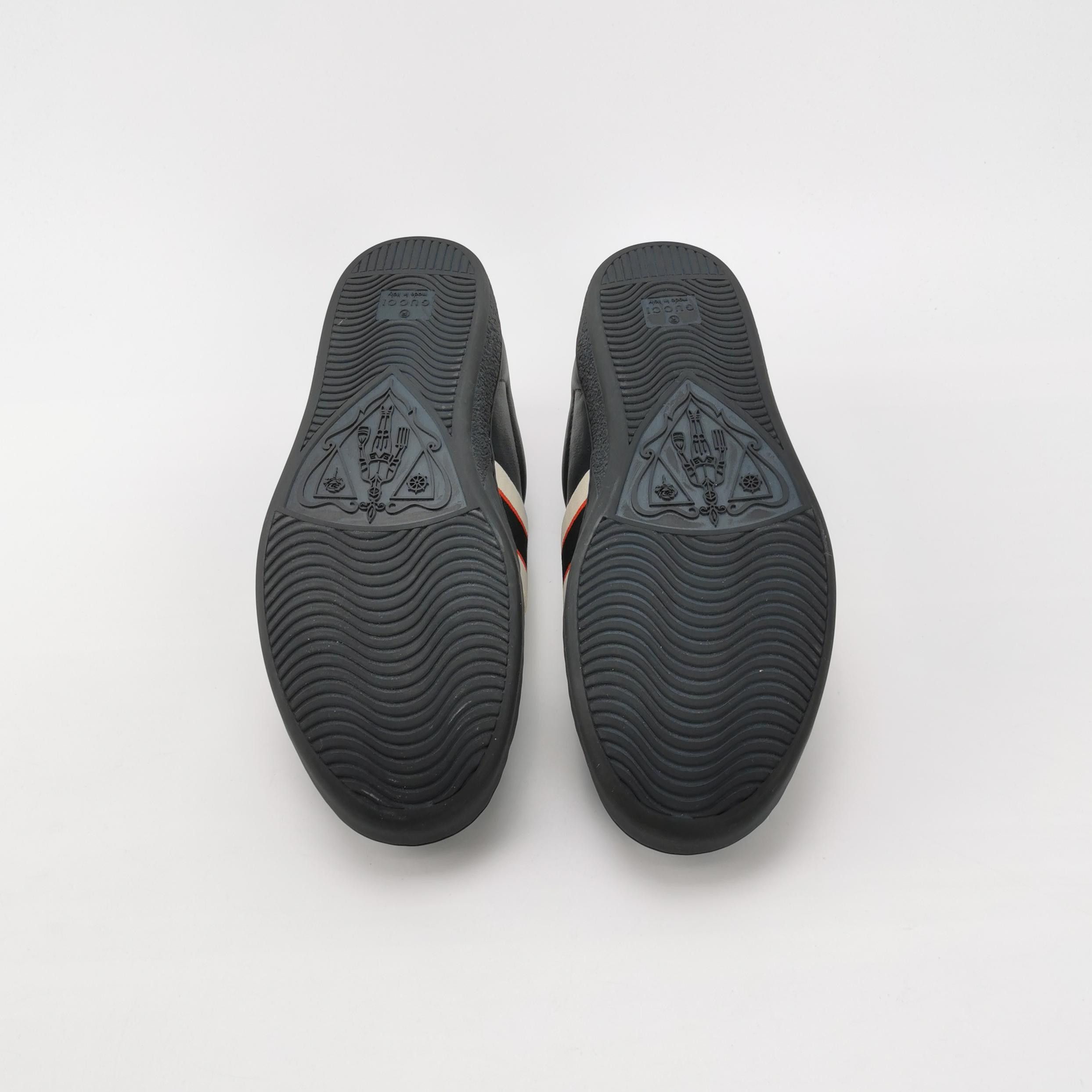 Gucci Gucci Ace Logo Elastic Strap Sneakers 39.5 Size US 6 / EU 39 - 6 Thumbnail