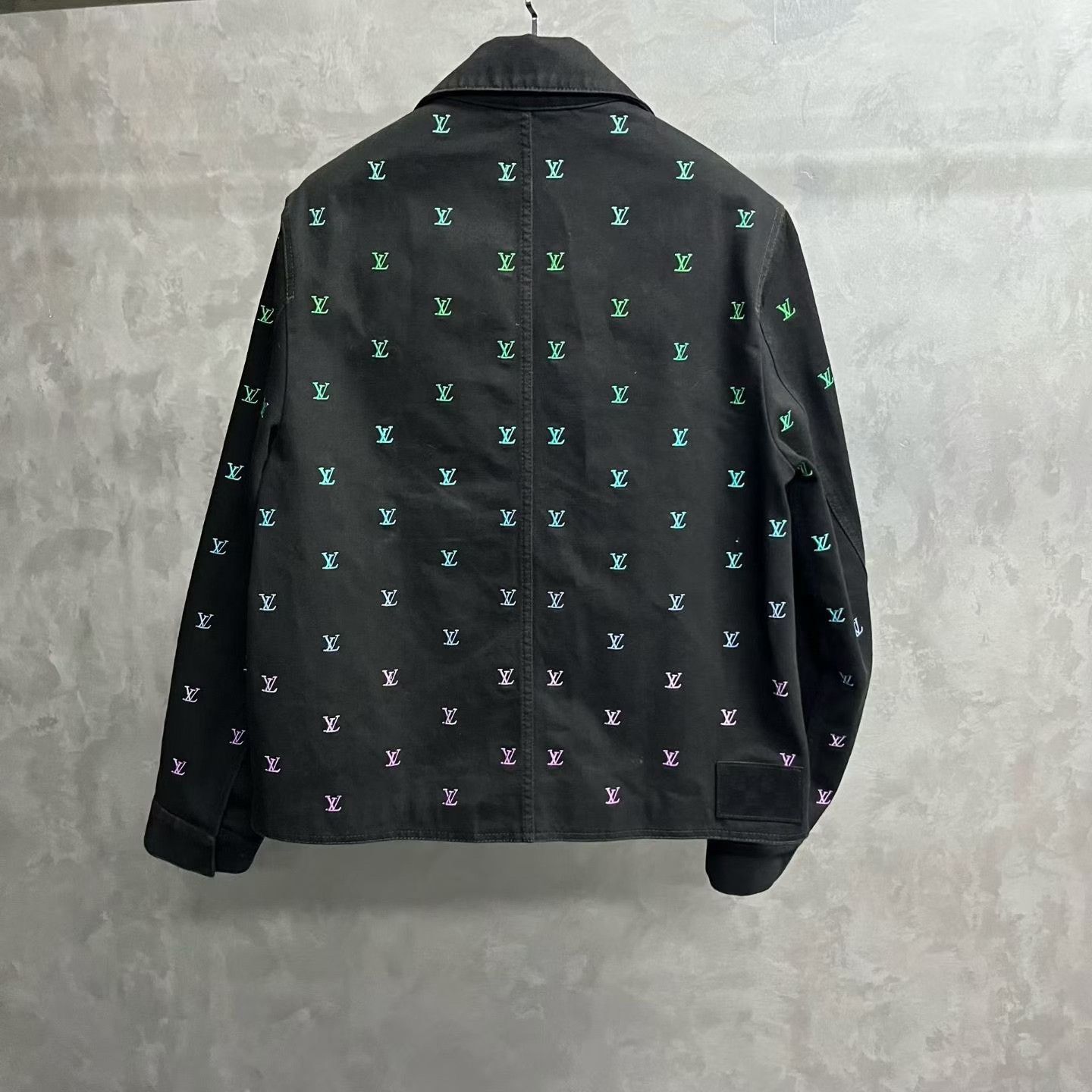 Louis Vuitton Louis Vuitton Retro Printed Blue Light Jacket M Men Size US M / EU 48-50 / 2 - 2 Thumbnail