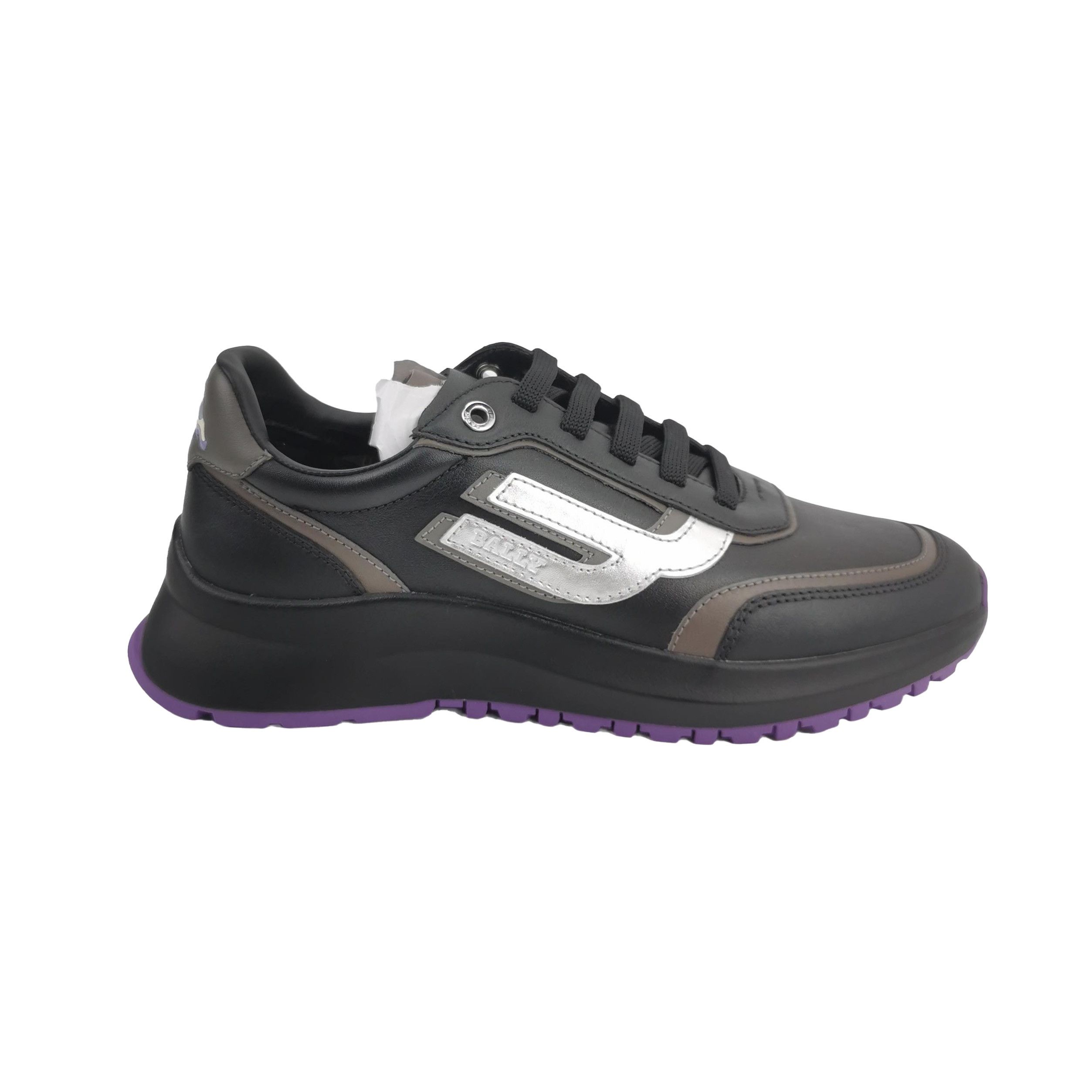 Bally Bally Logo Leather Demmy Sneakers EU 40.5 Size US 7 / EU 40 - 2 Thumbnail