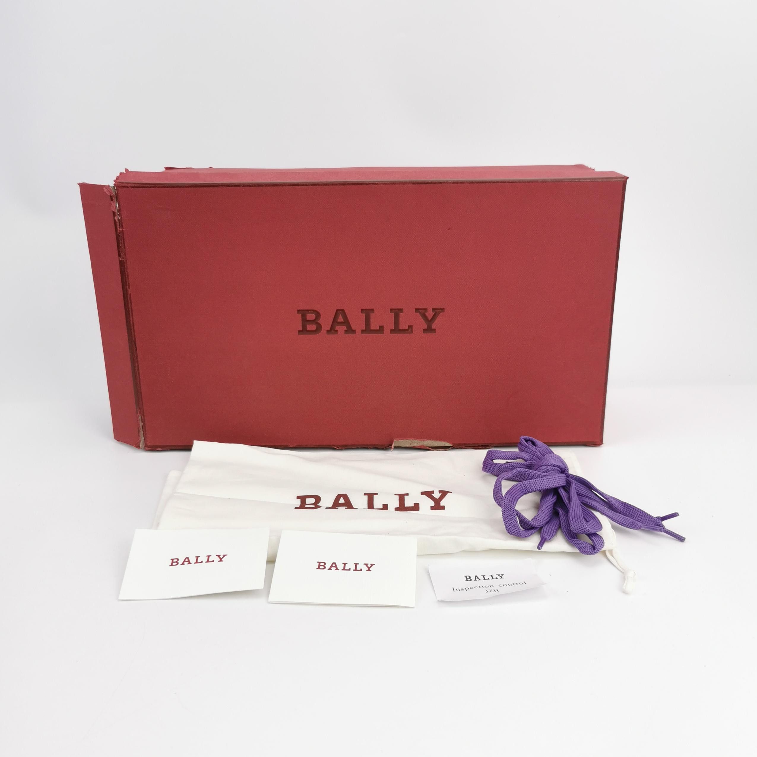 Bally Bally Logo Leather Demmy Sneakers EU 40.5 Size US 7 / EU 40 - 7 Thumbnail