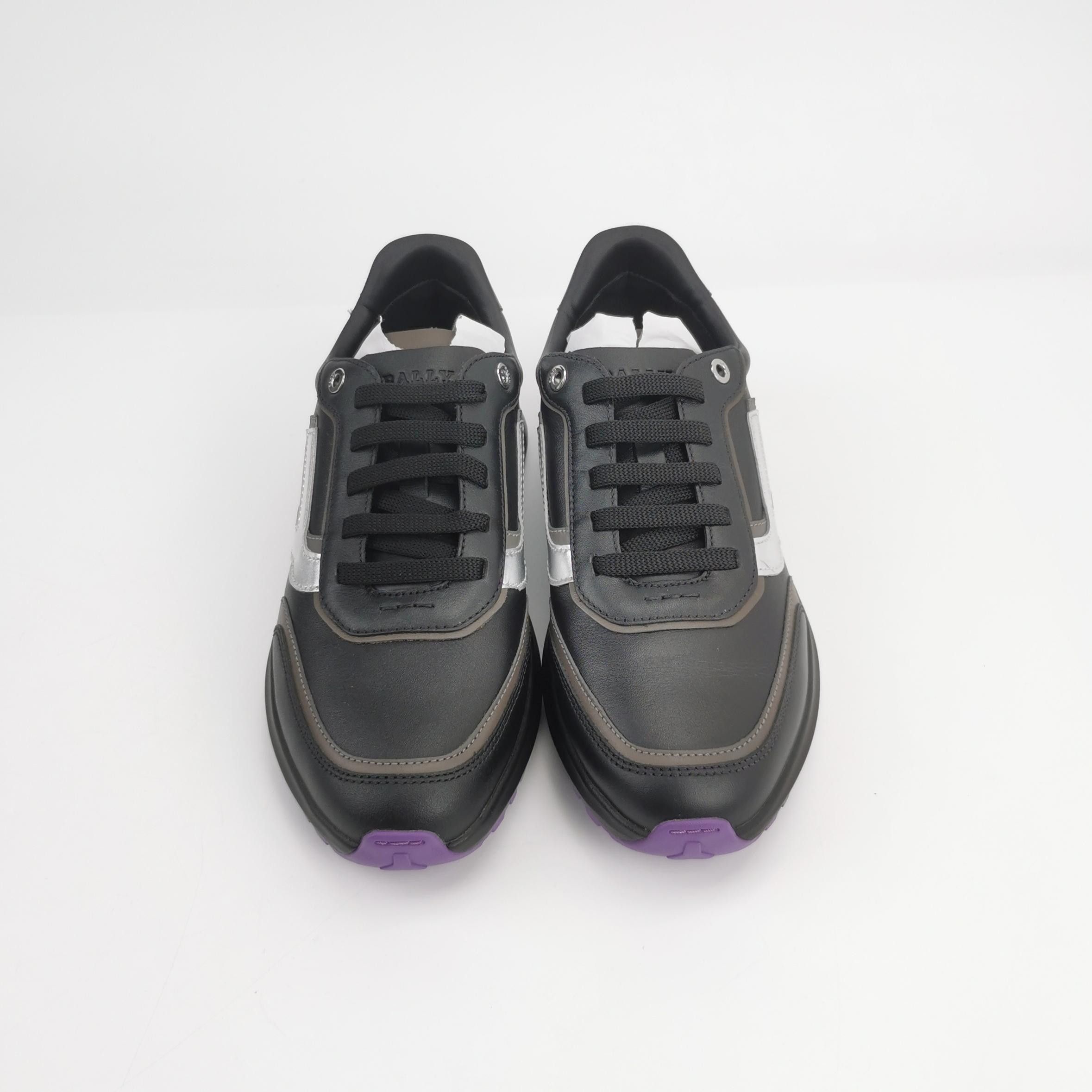 Bally Bally Logo Leather Demmy Sneakers EU 40.5 Size US 7 / EU 40 - 4 Thumbnail